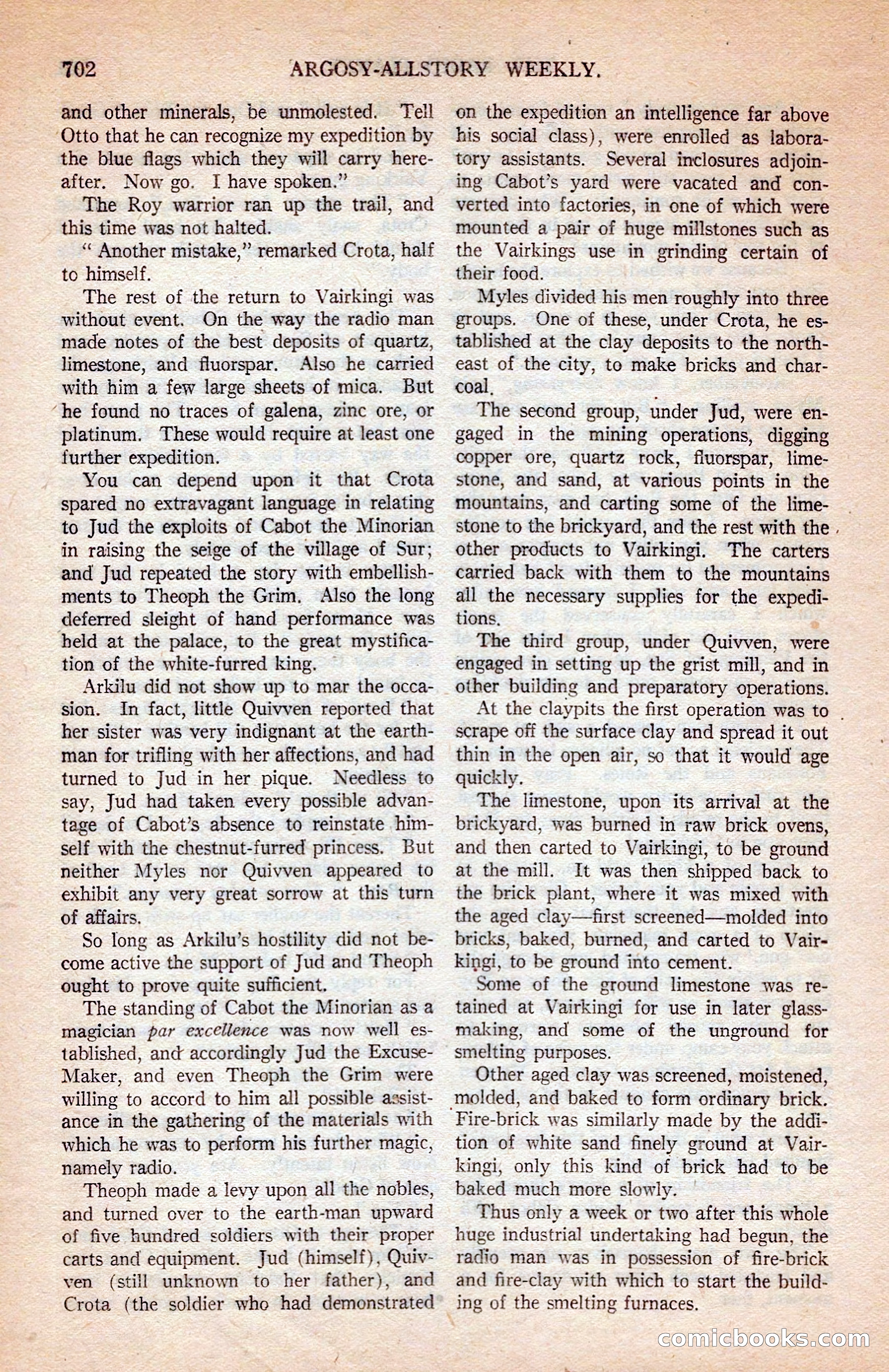 Argosy All-Story Weekly — page 72 of 172