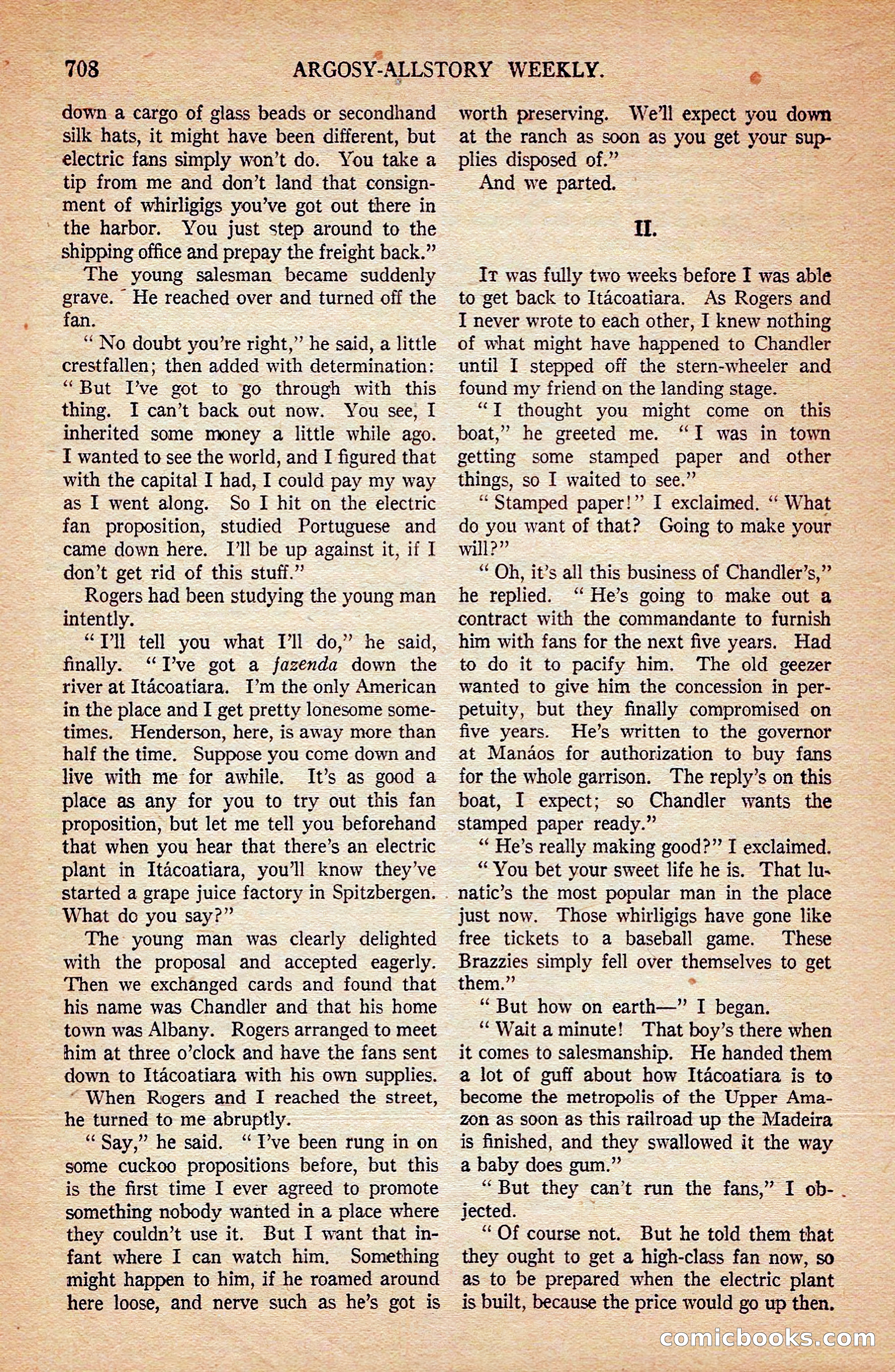 Argosy All-Story Weekly — page 78 of 172