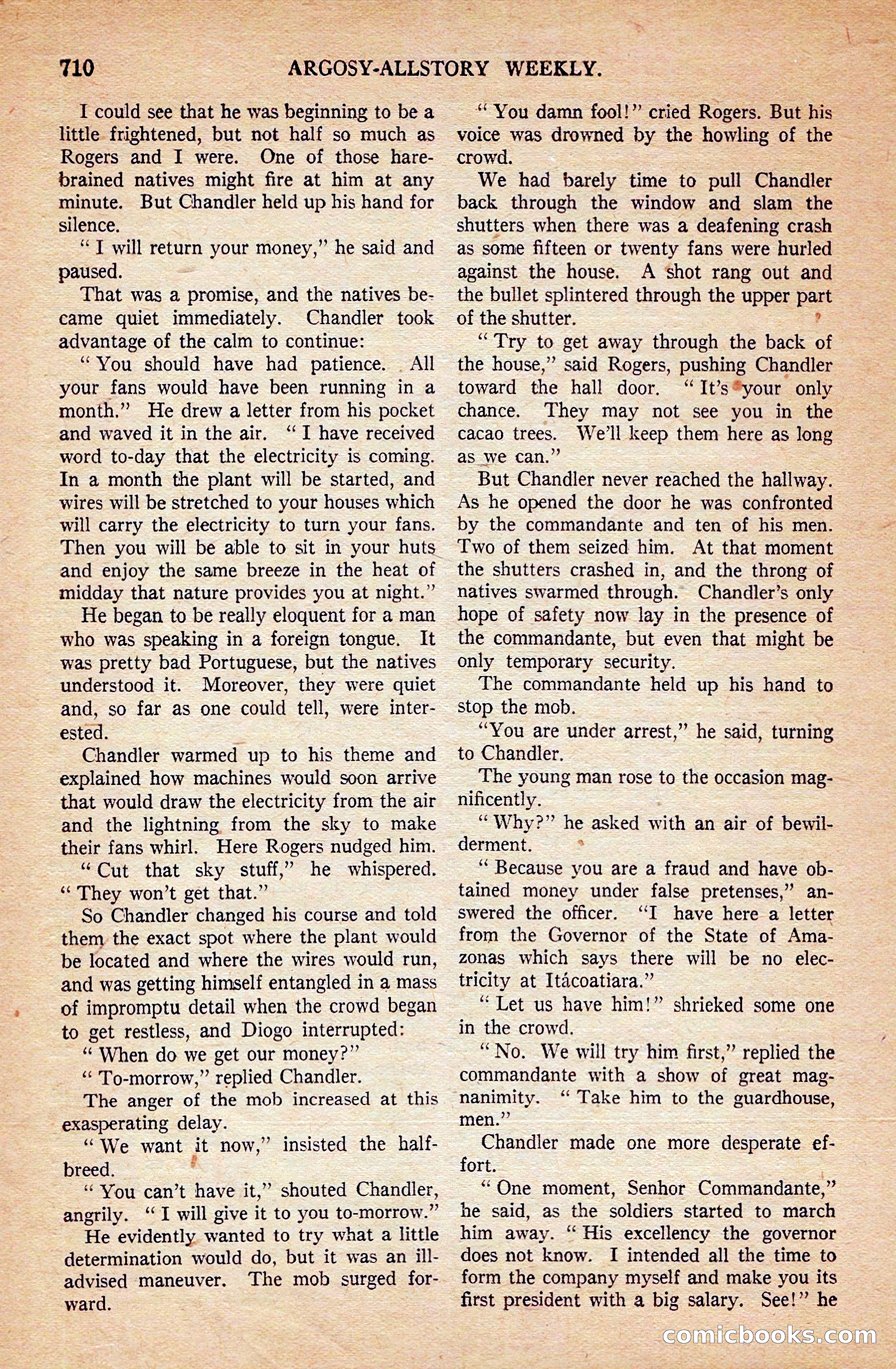 Argosy All-Story Weekly — page 80 of 172