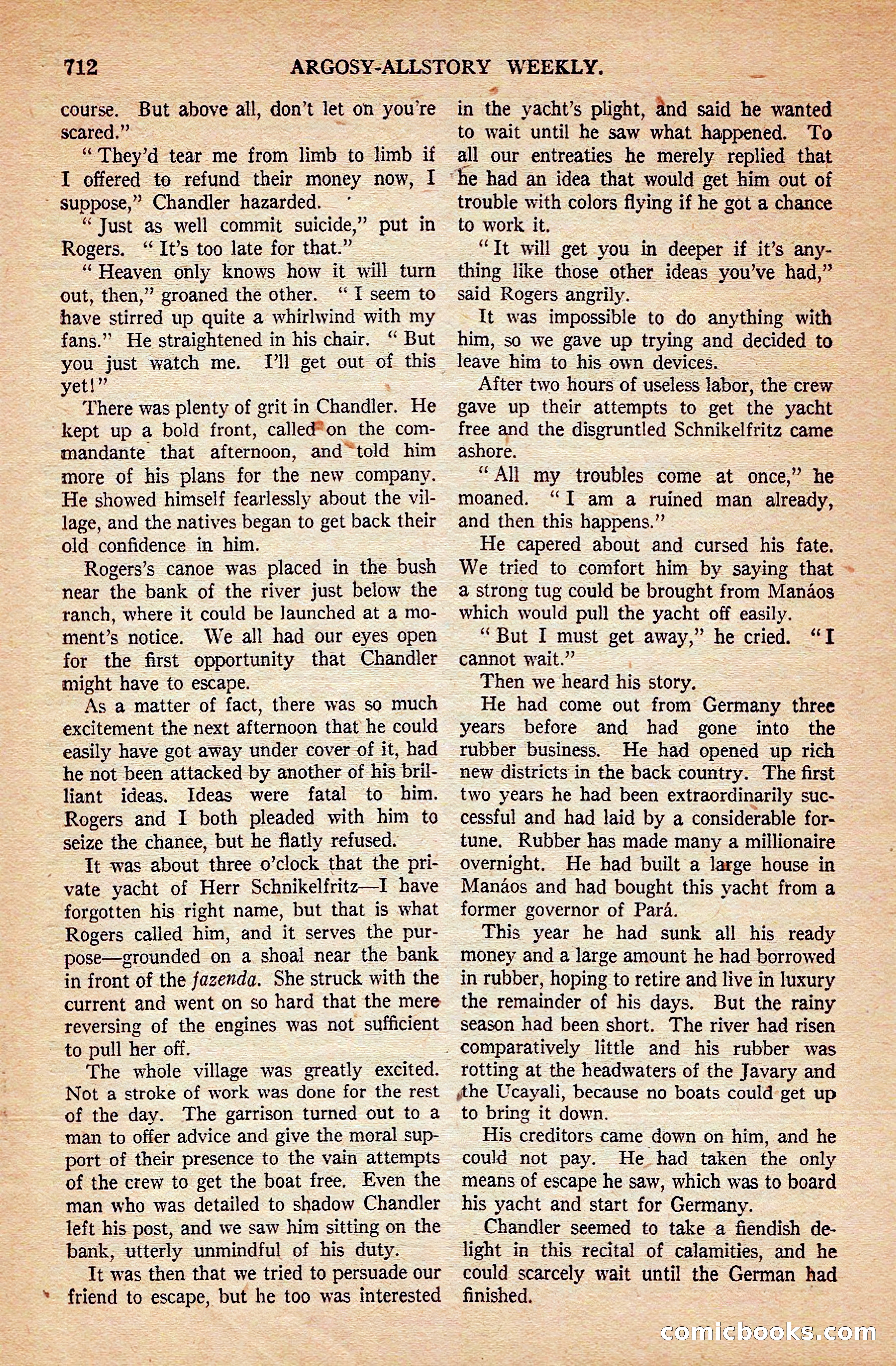 Argosy All-Story Weekly — page 82 of 172