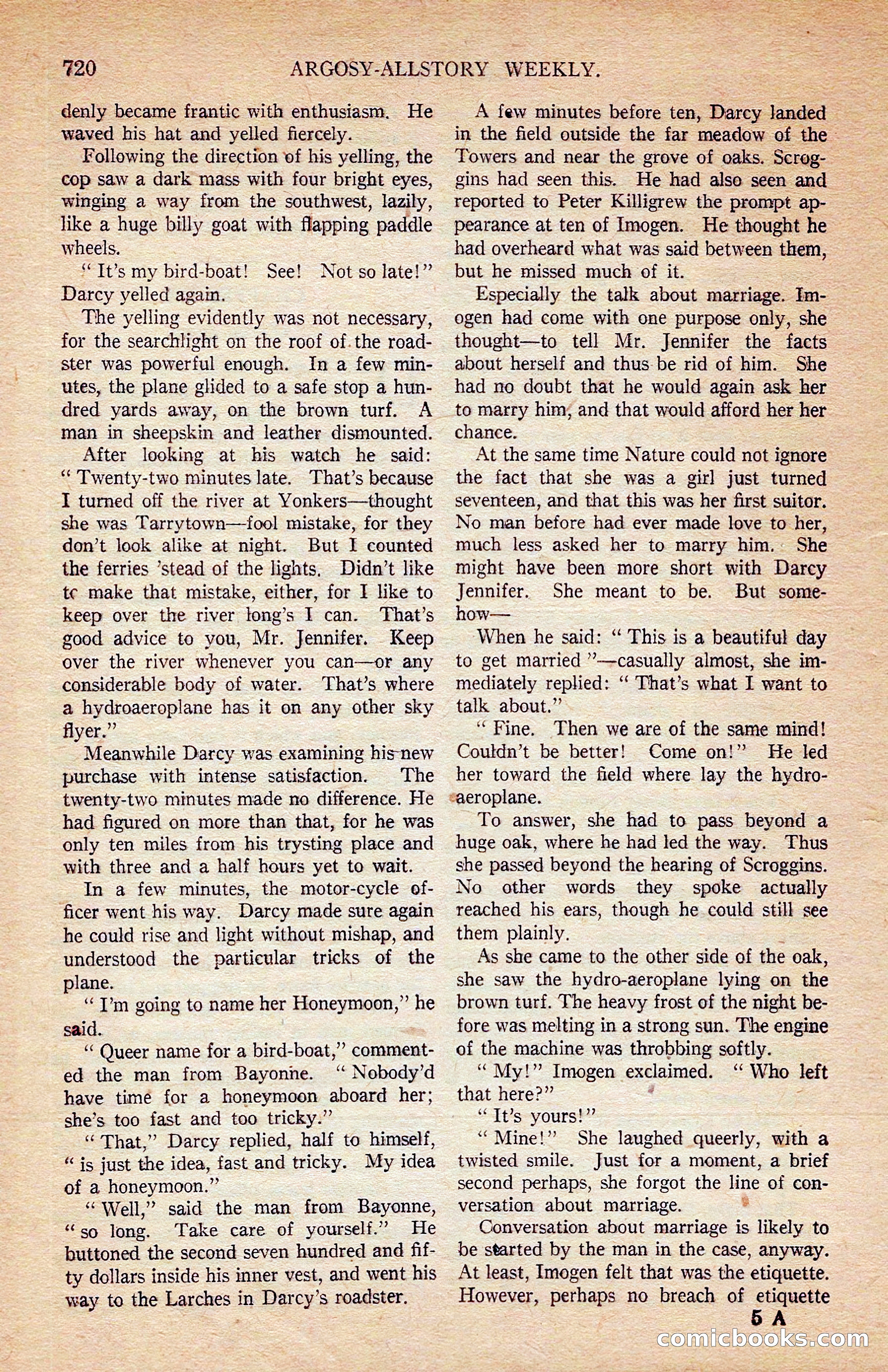 Argosy All-Story Weekly — page 90 of 172