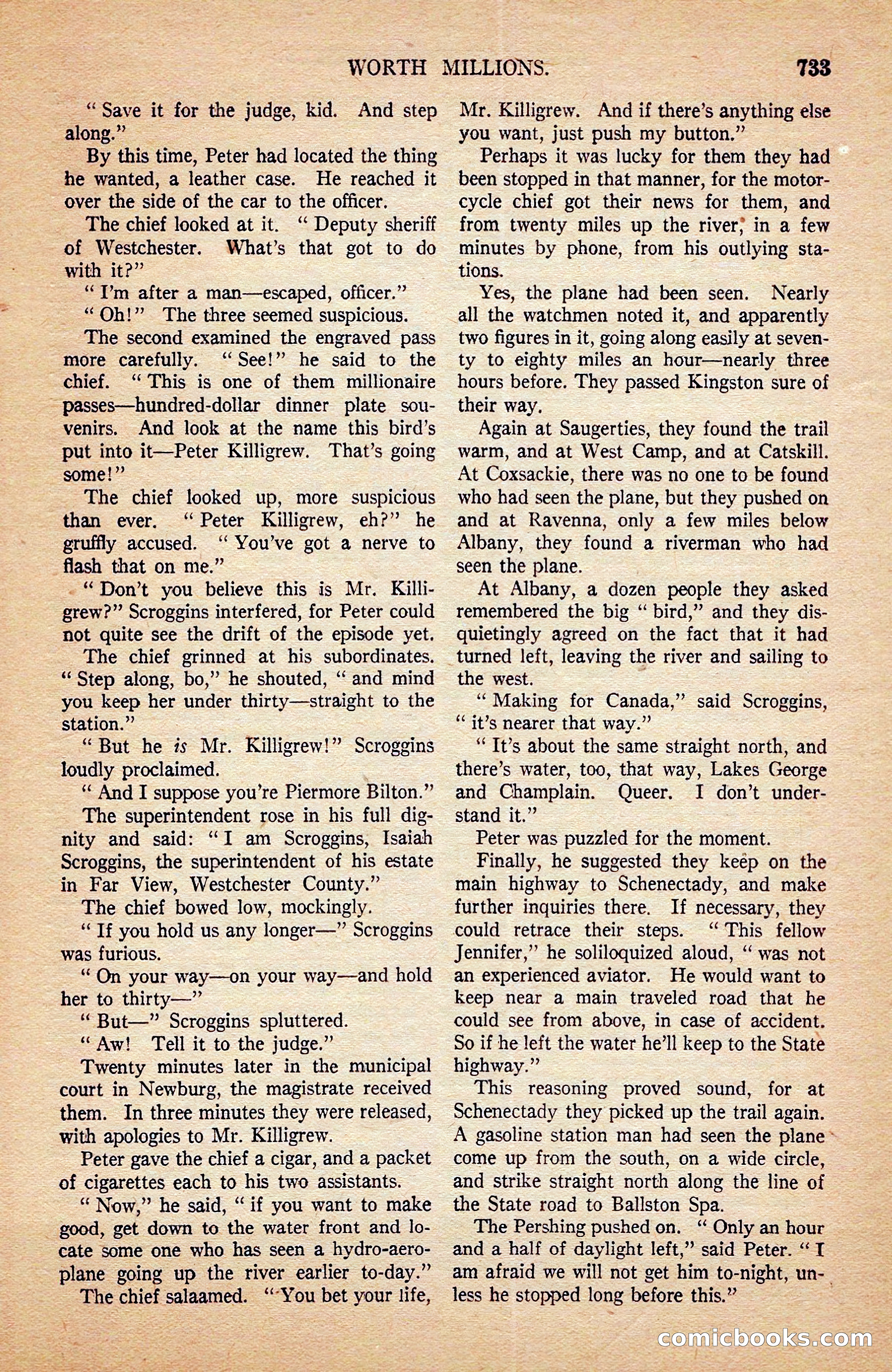 Argosy All-Story Weekly — page 103 of 172