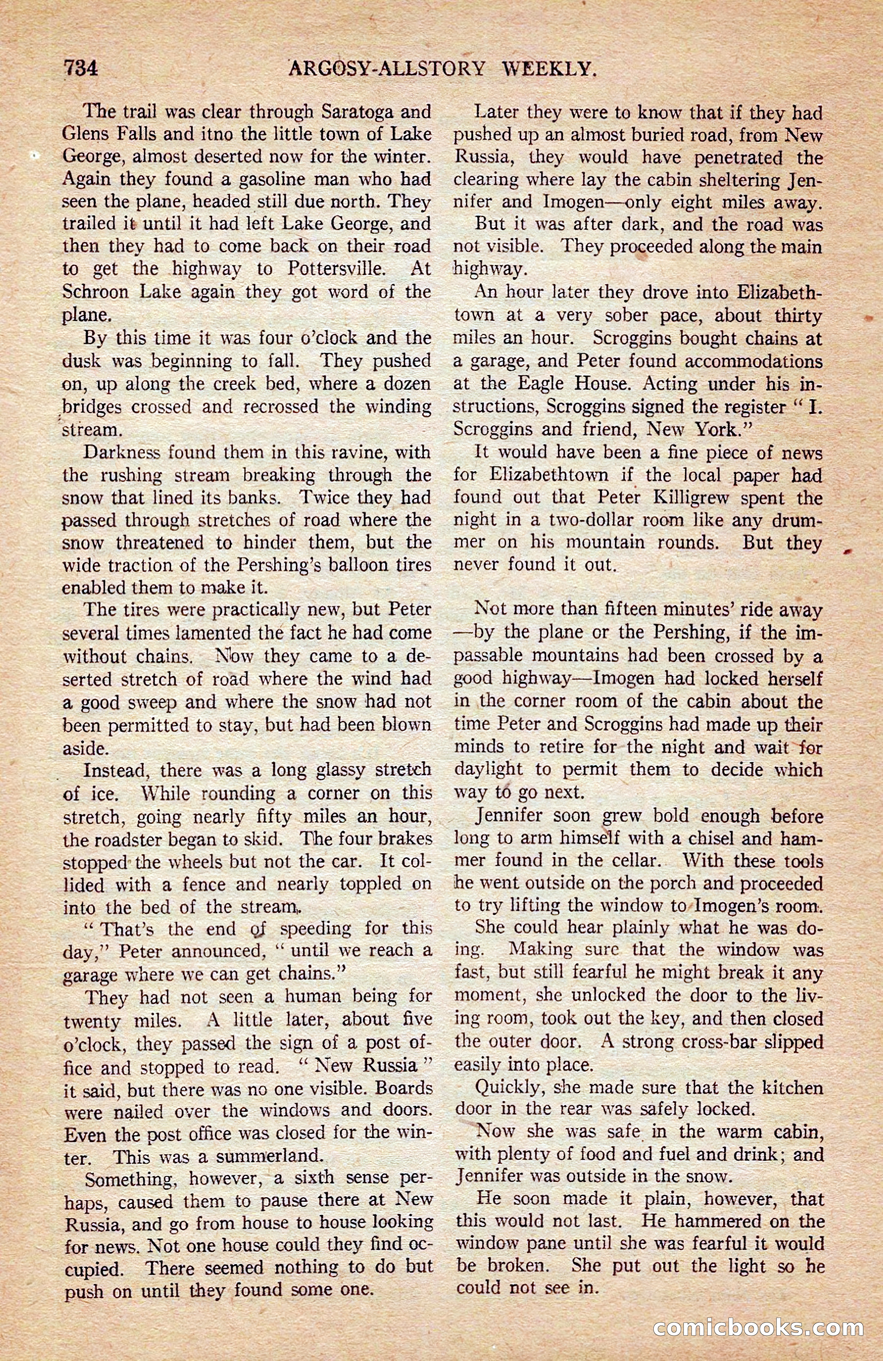 Argosy All-Story Weekly — page 104 of 172