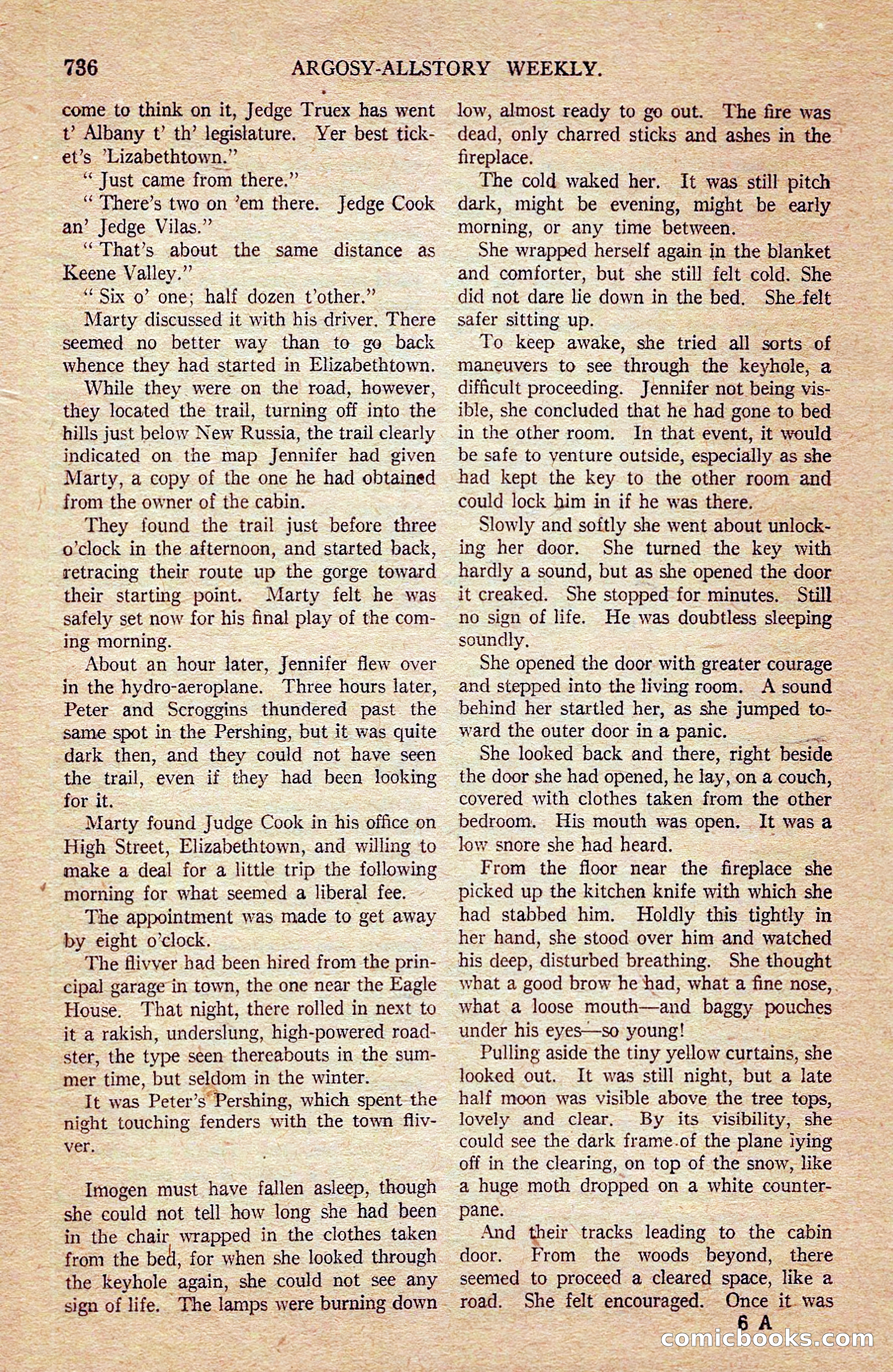 Argosy All-Story Weekly — page 106 of 172