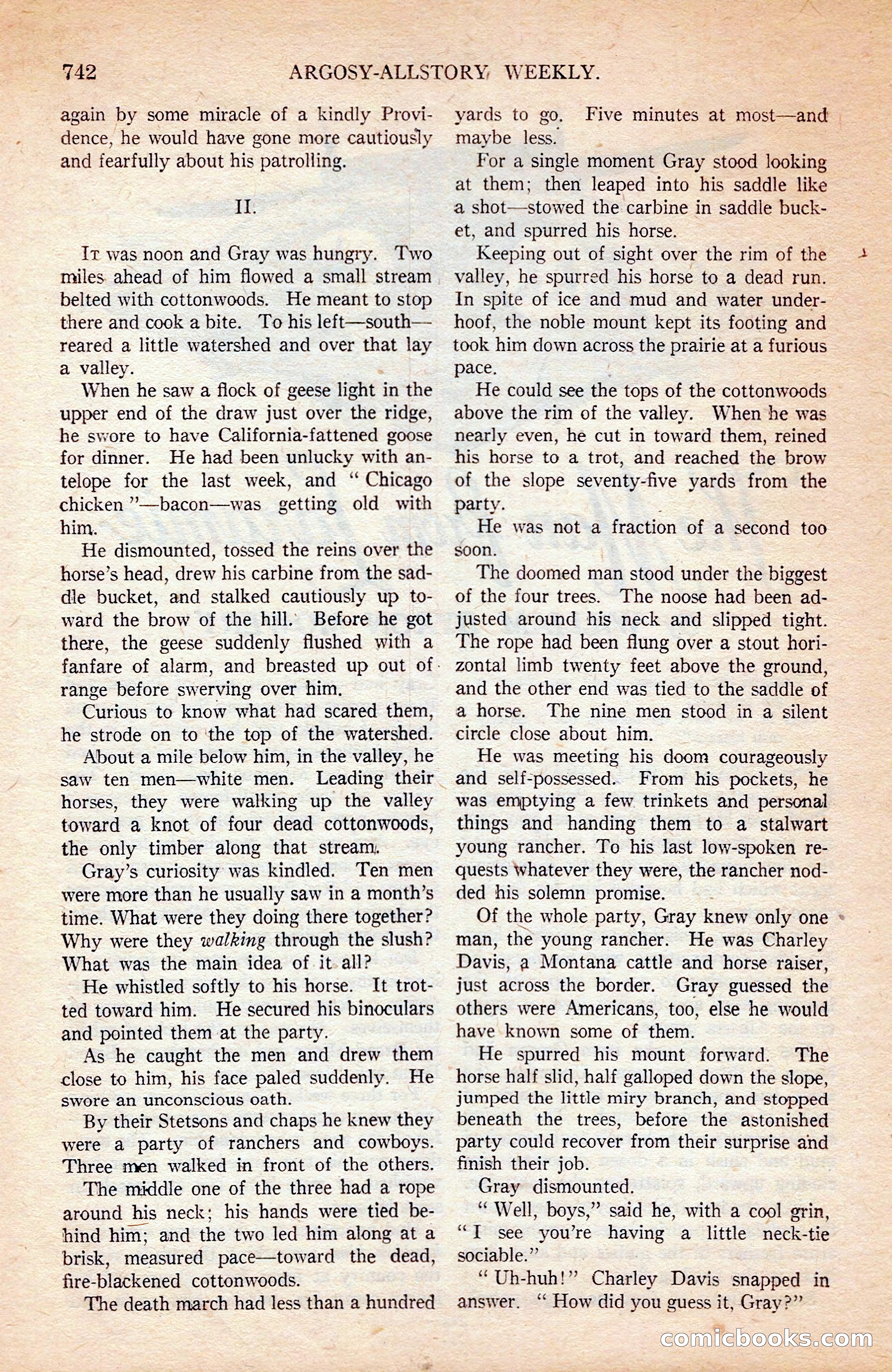 Argosy All-Story Weekly — page 112 of 172
