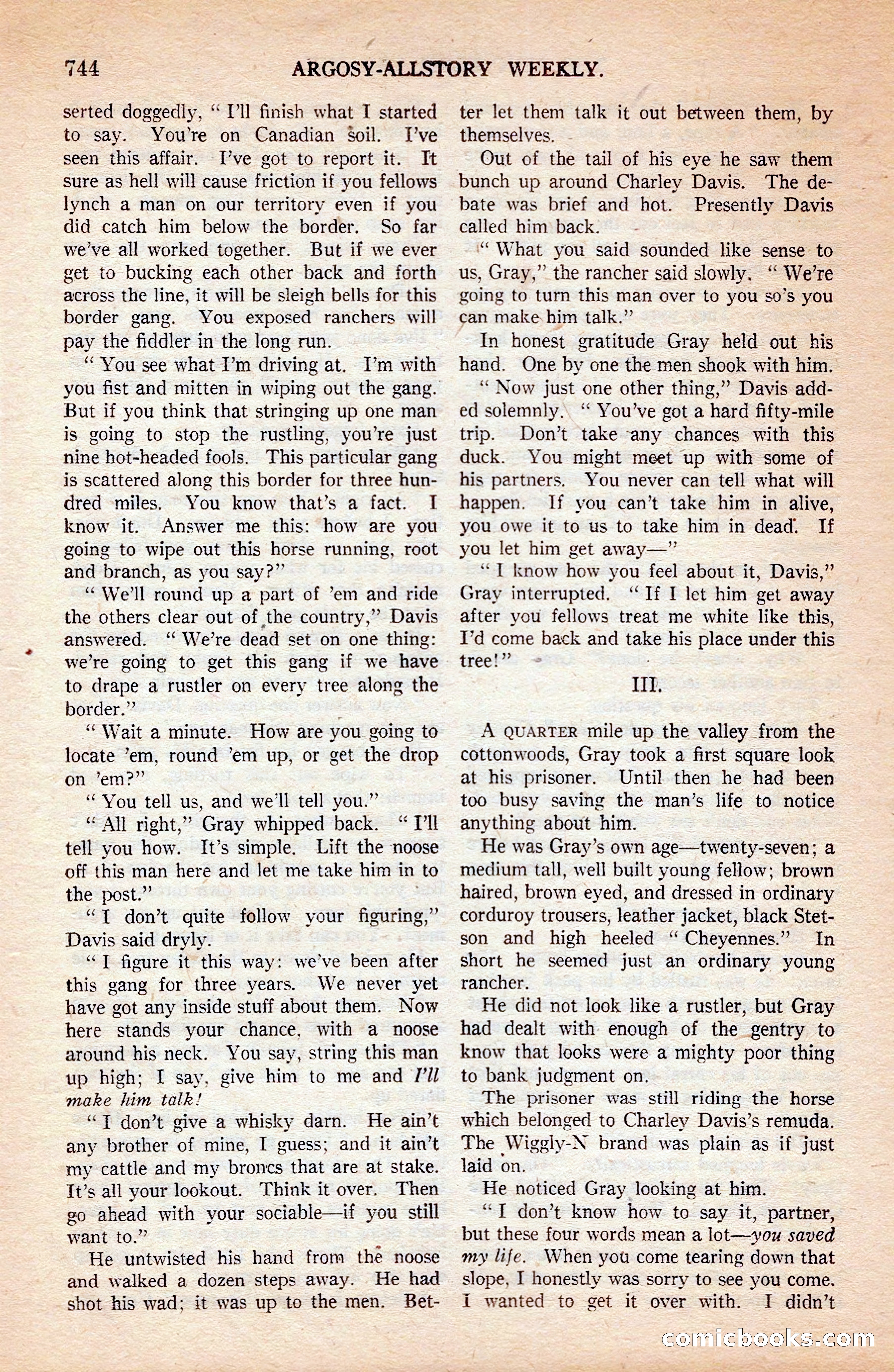 Argosy All-Story Weekly — page 114 of 172