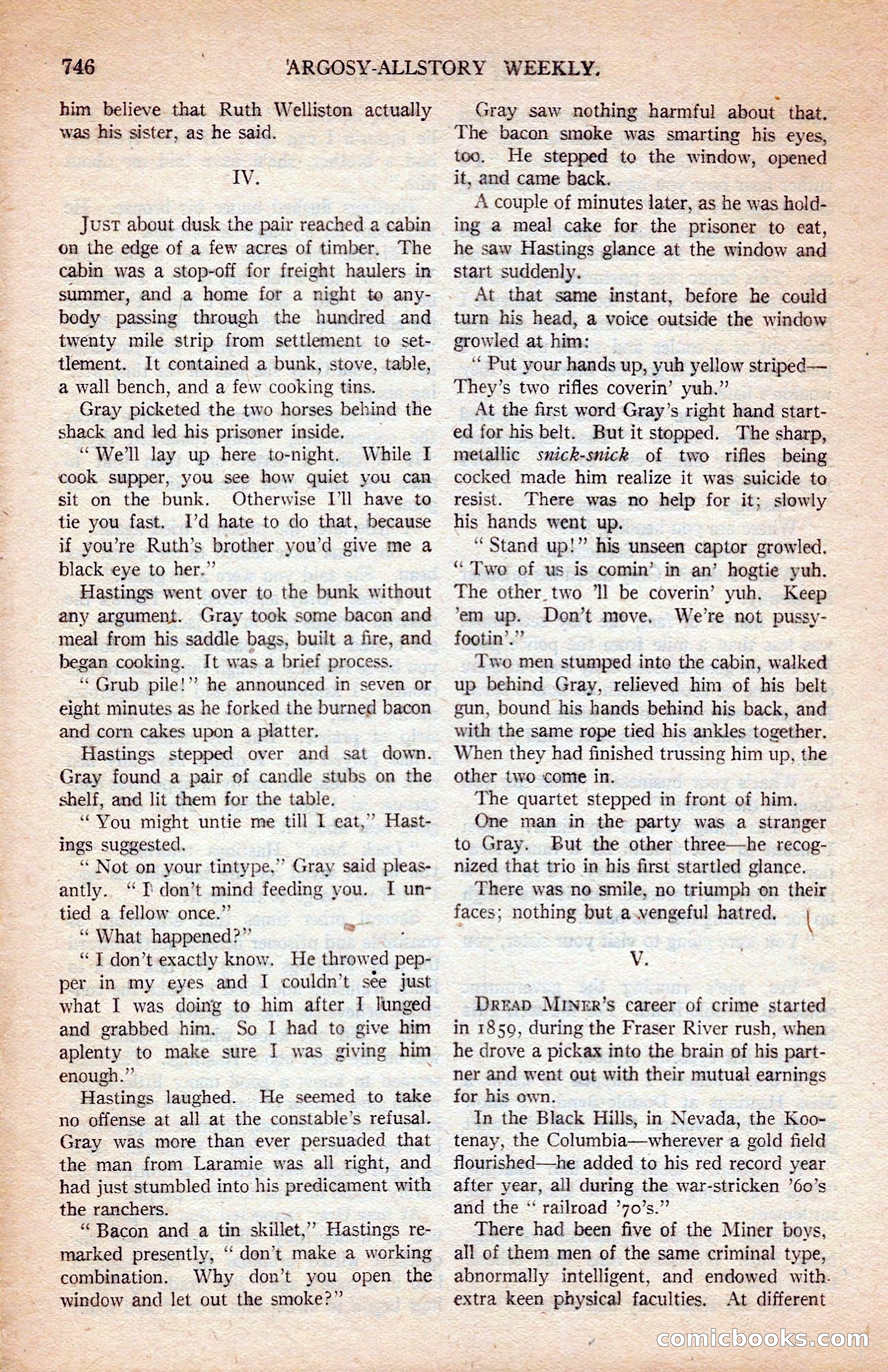 Argosy All-Story Weekly — page 116 of 172