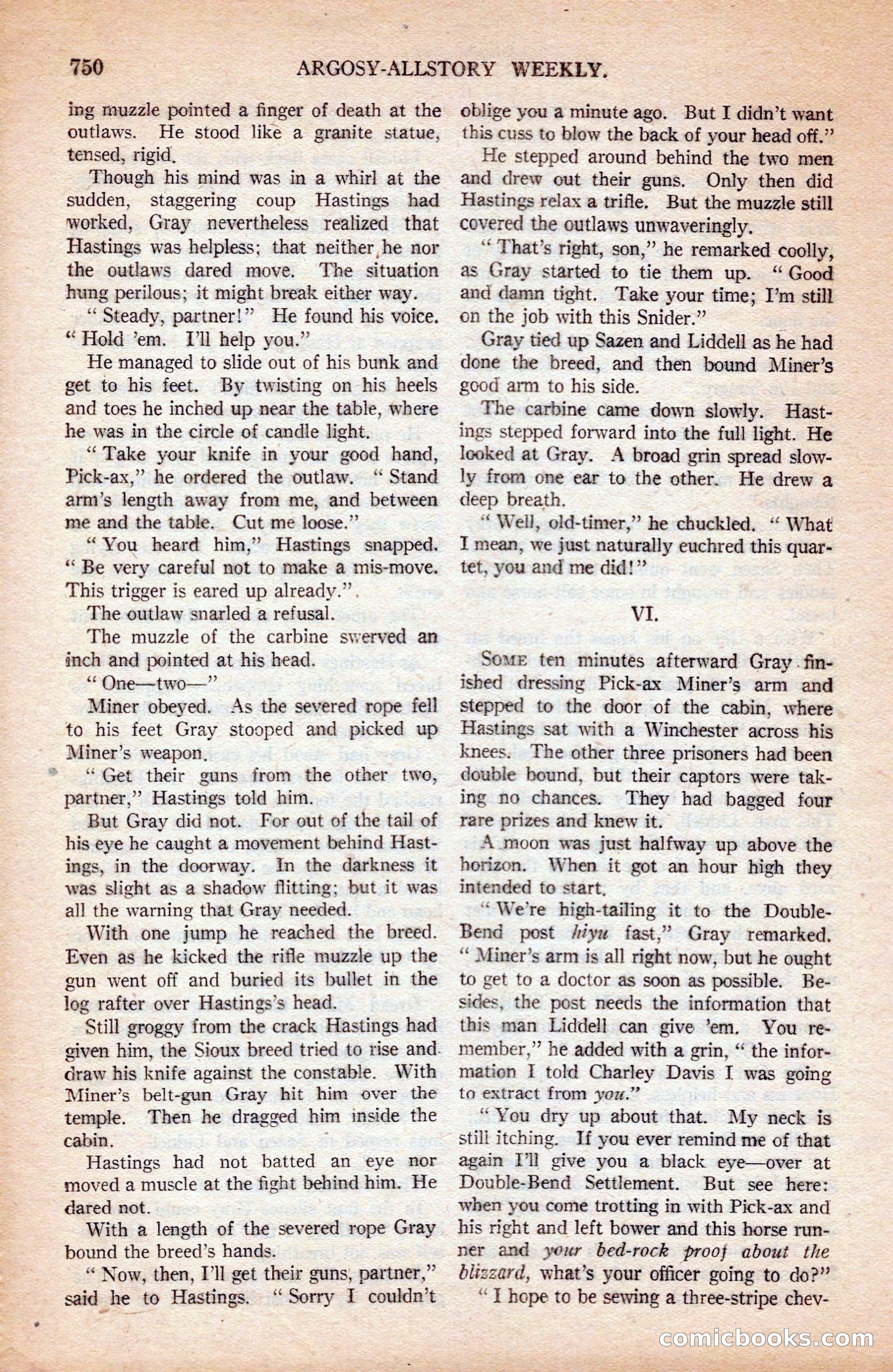 Argosy All-Story Weekly — page 120 of 172