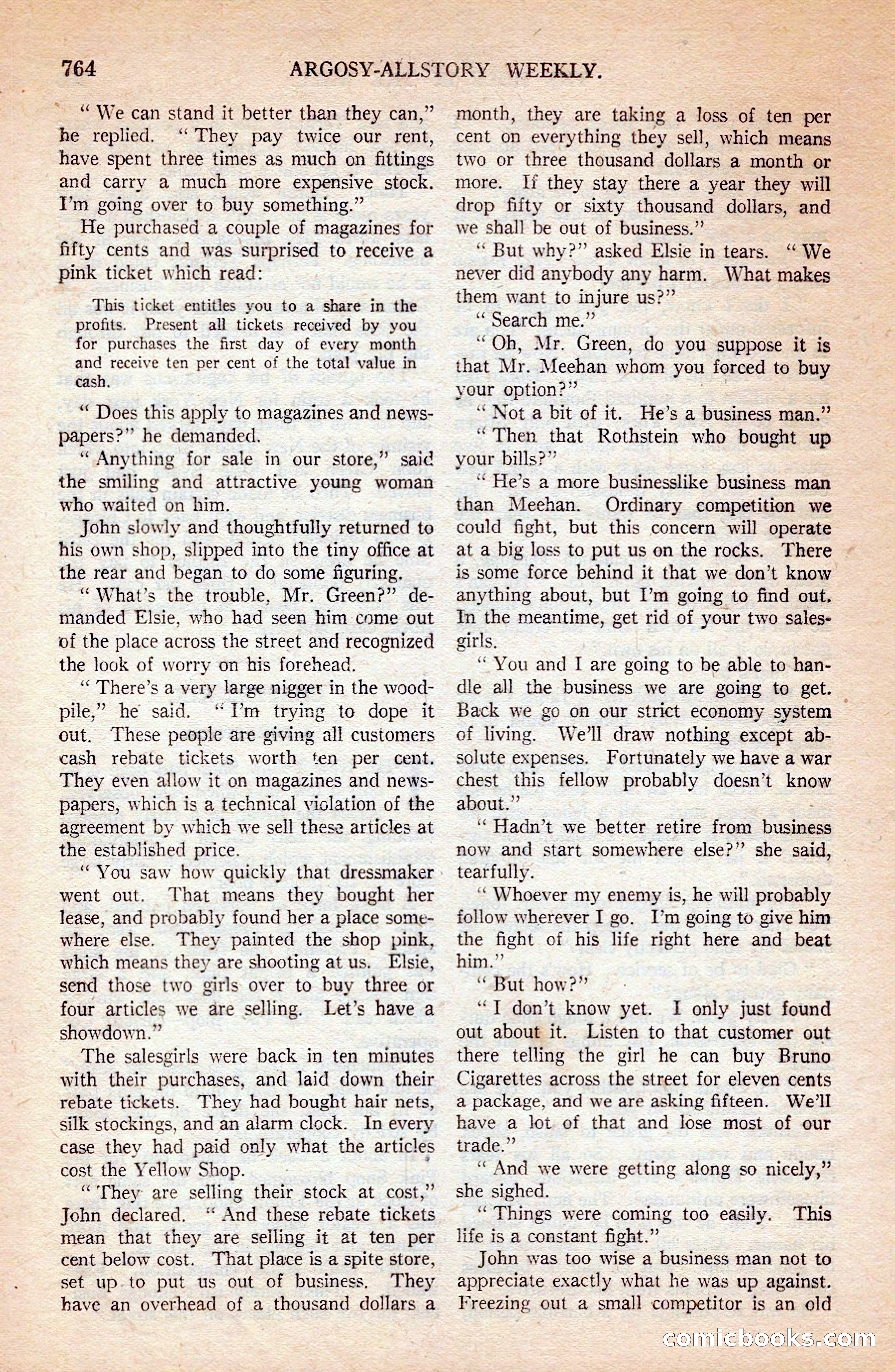 Argosy All-Story Weekly — page 134 of 172