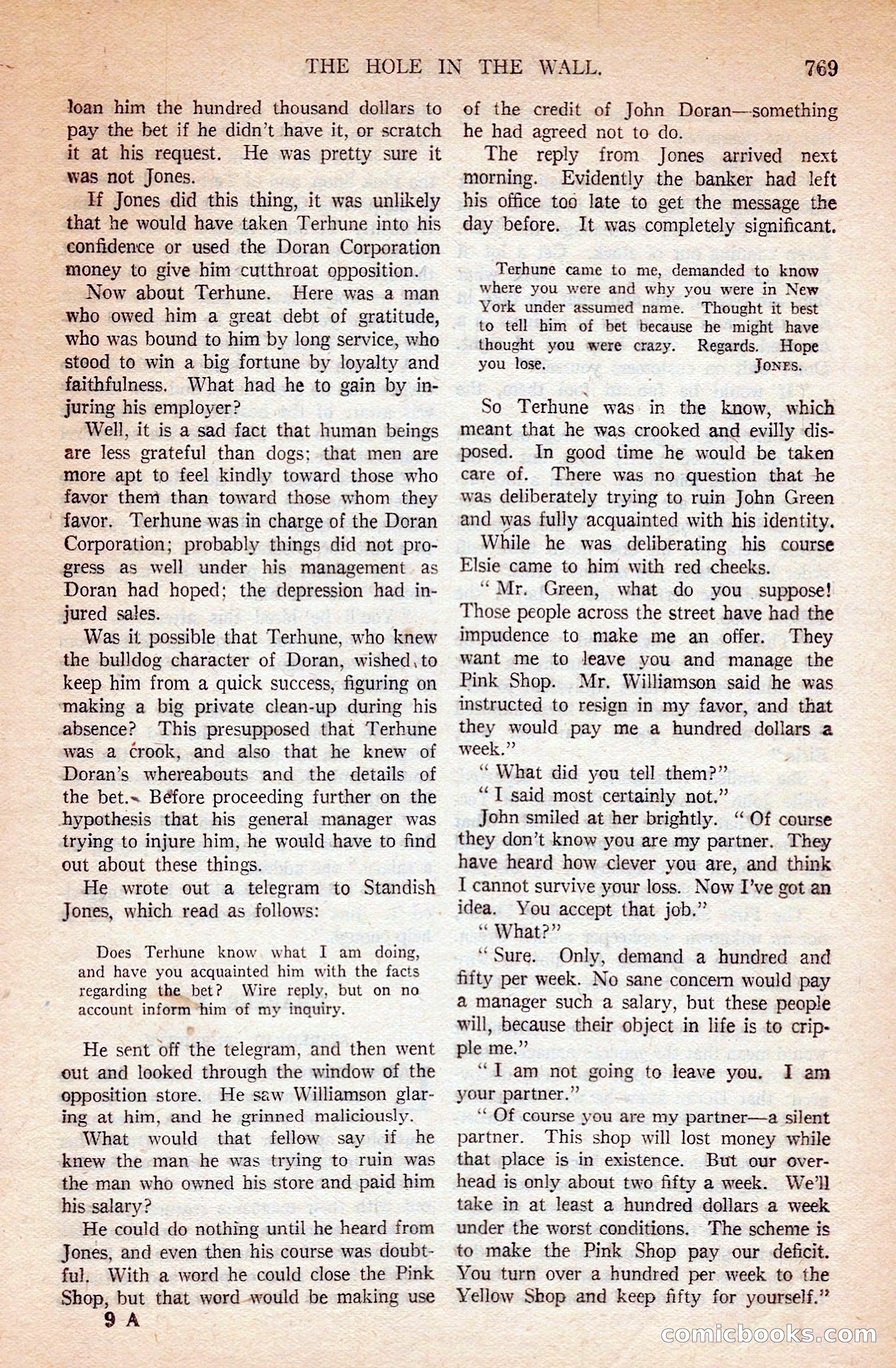 Argosy All-Story Weekly — page 139 of 172