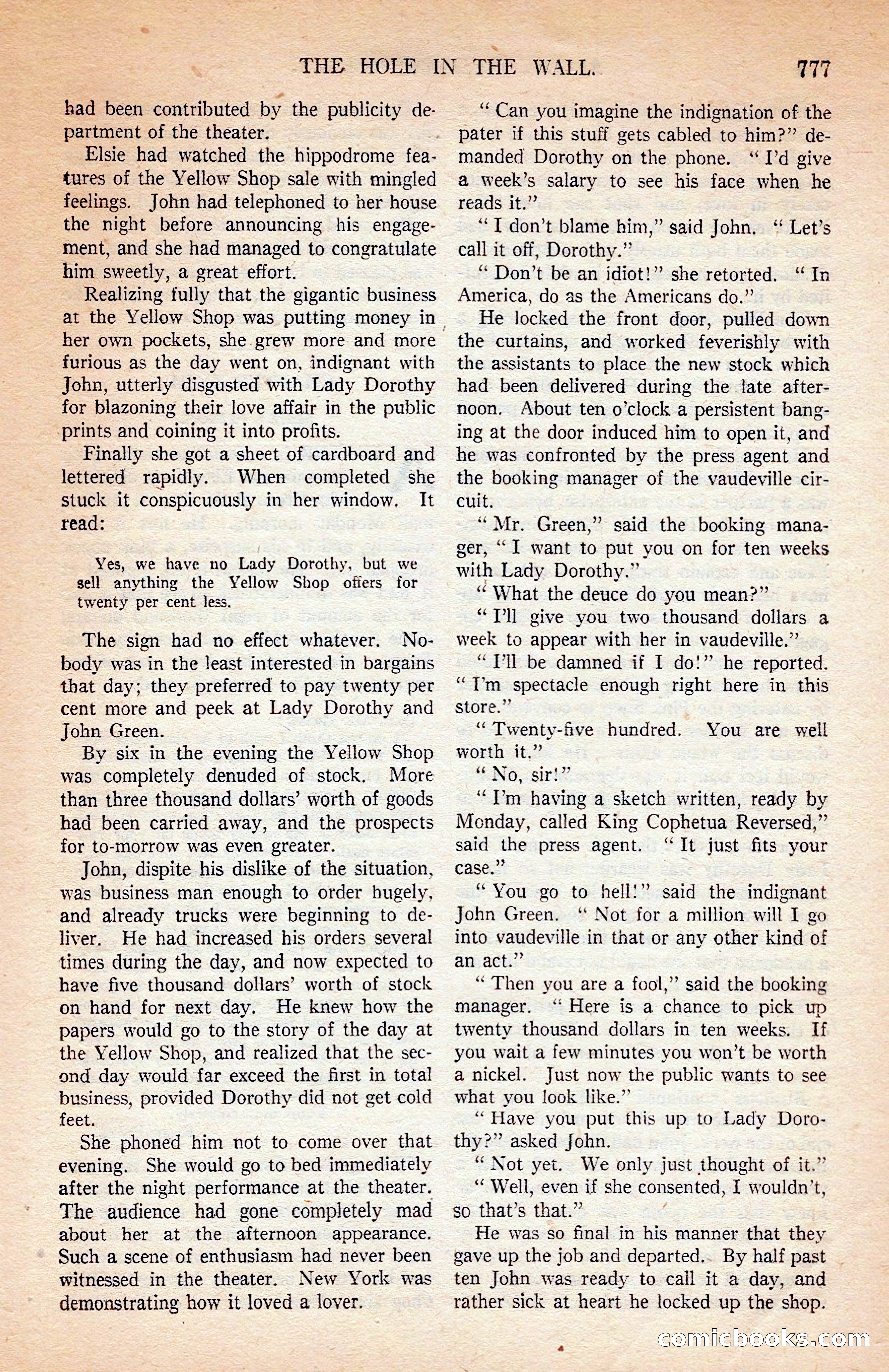 Argosy All-Story Weekly — page 147 of 172