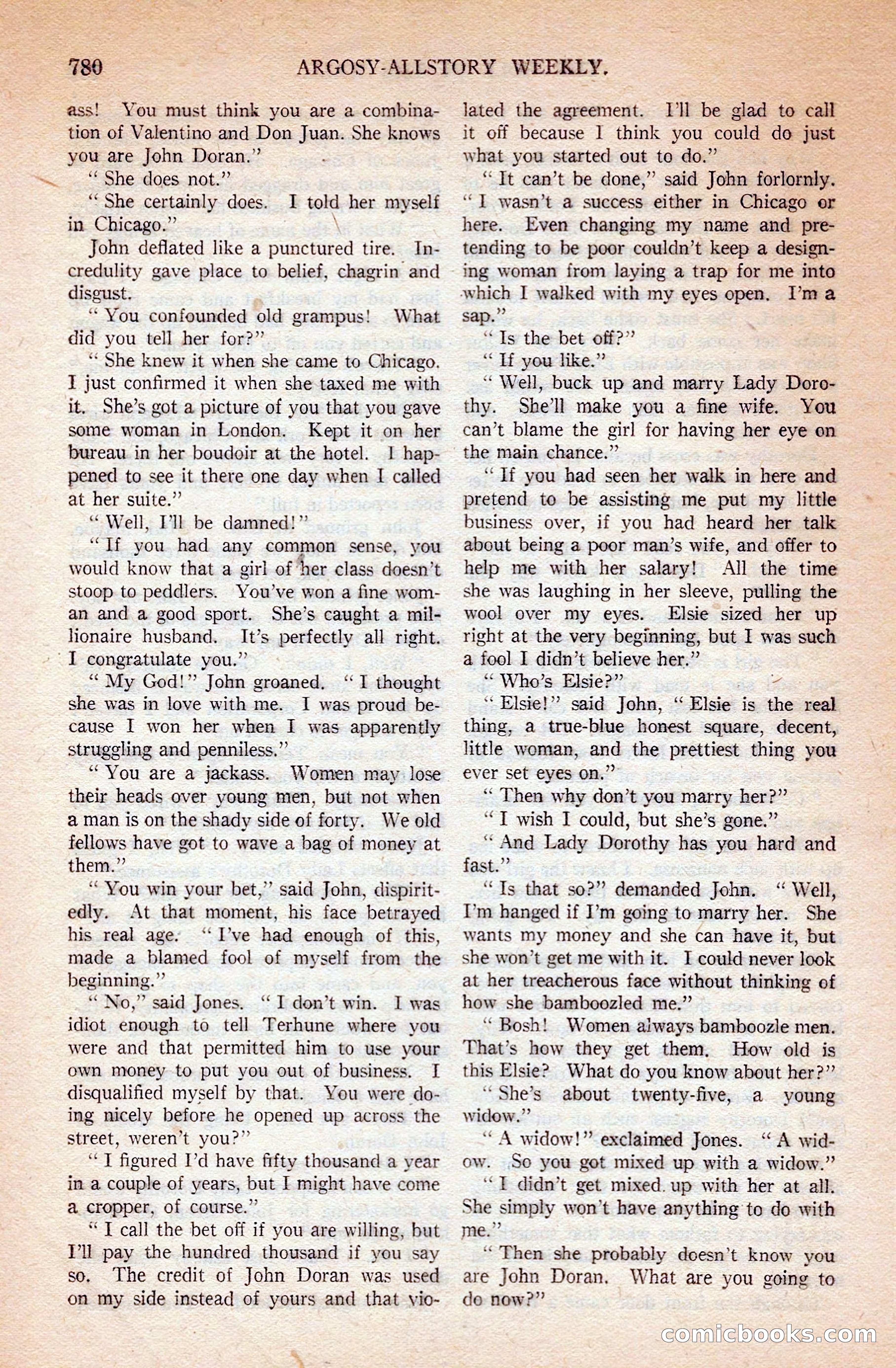 Argosy All-Story Weekly — page 150 of 172