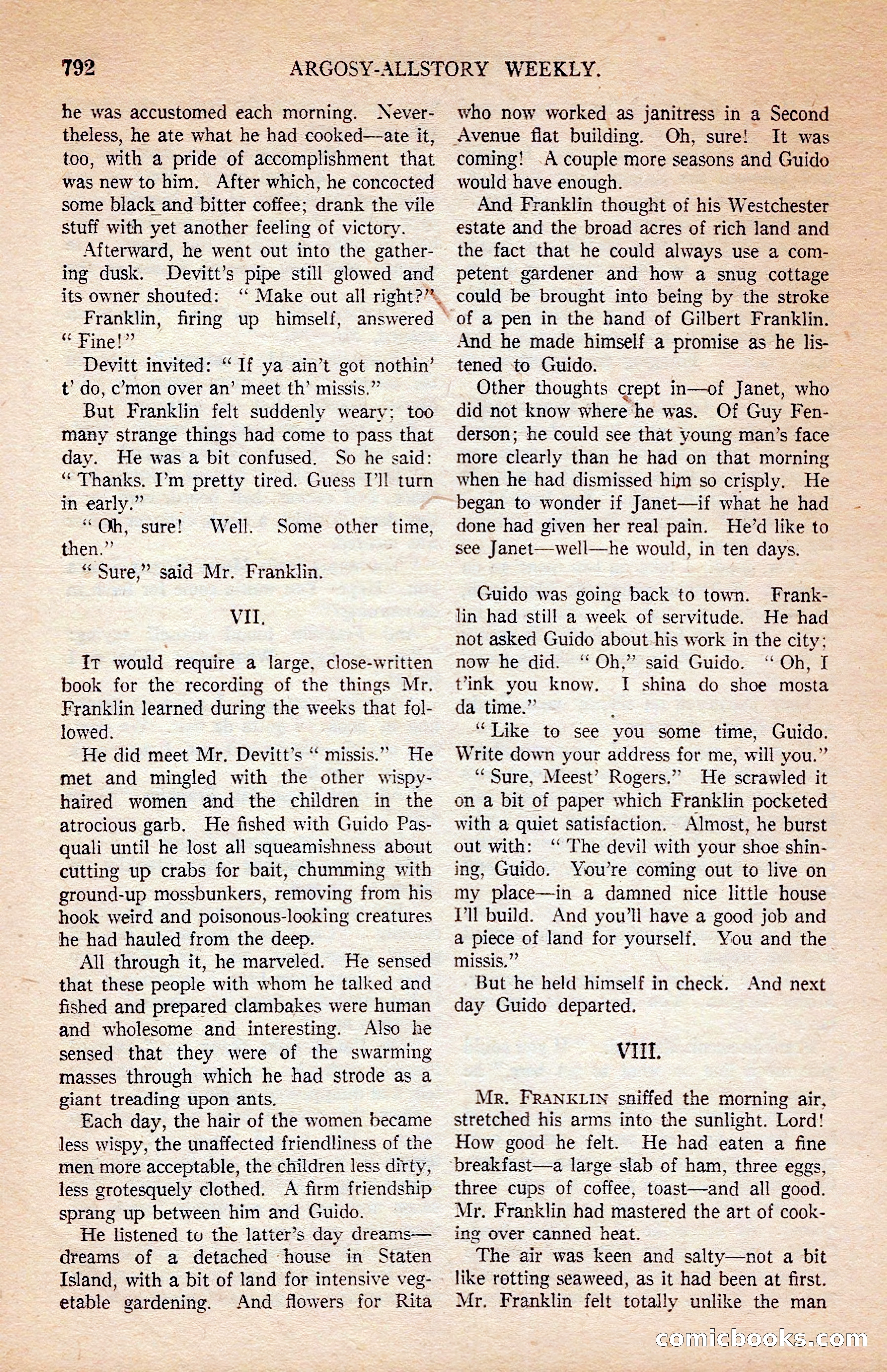 Argosy All-Story Weekly — page 162 of 172