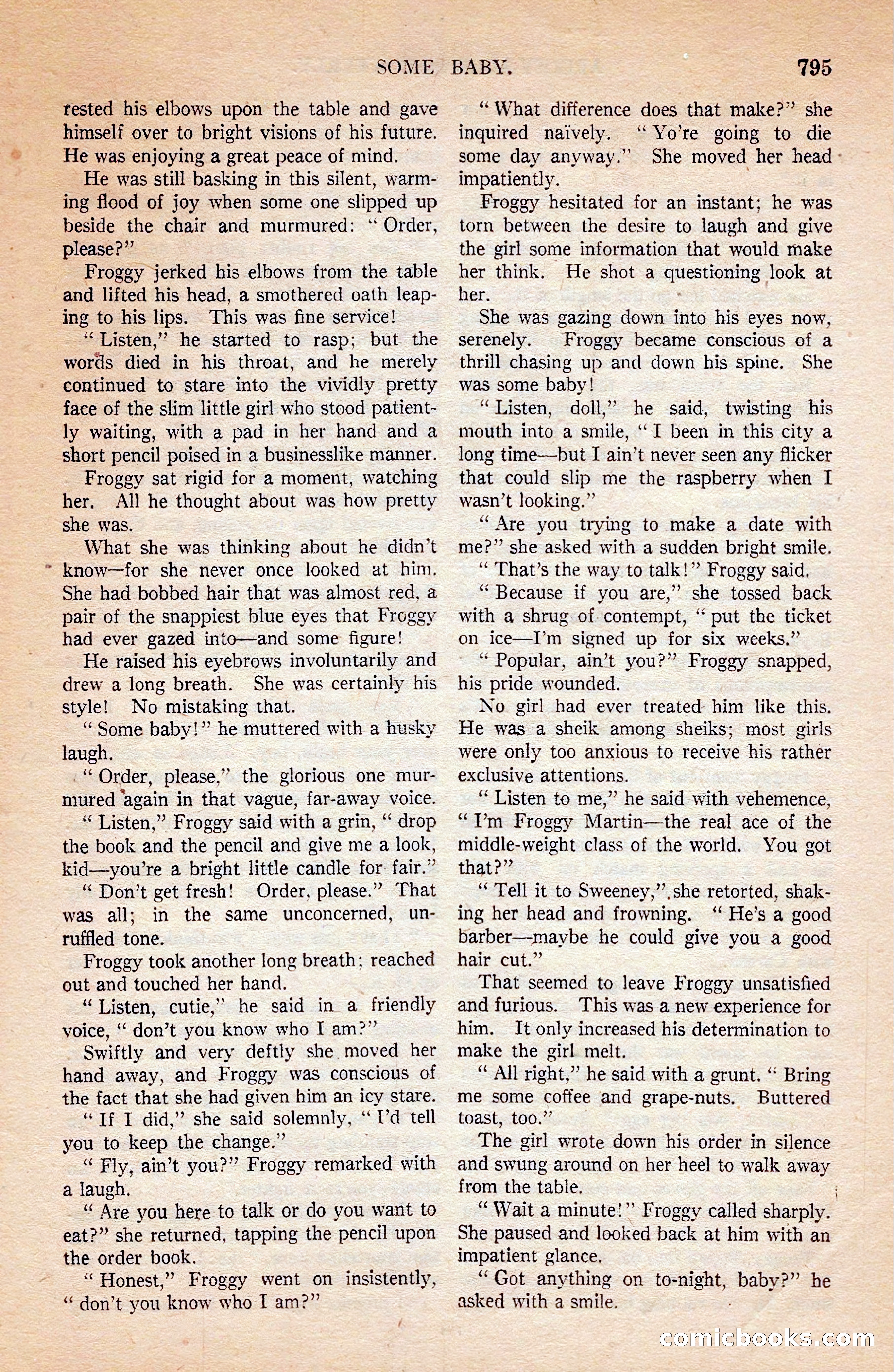 Argosy All-Story Weekly — page 165 of 172