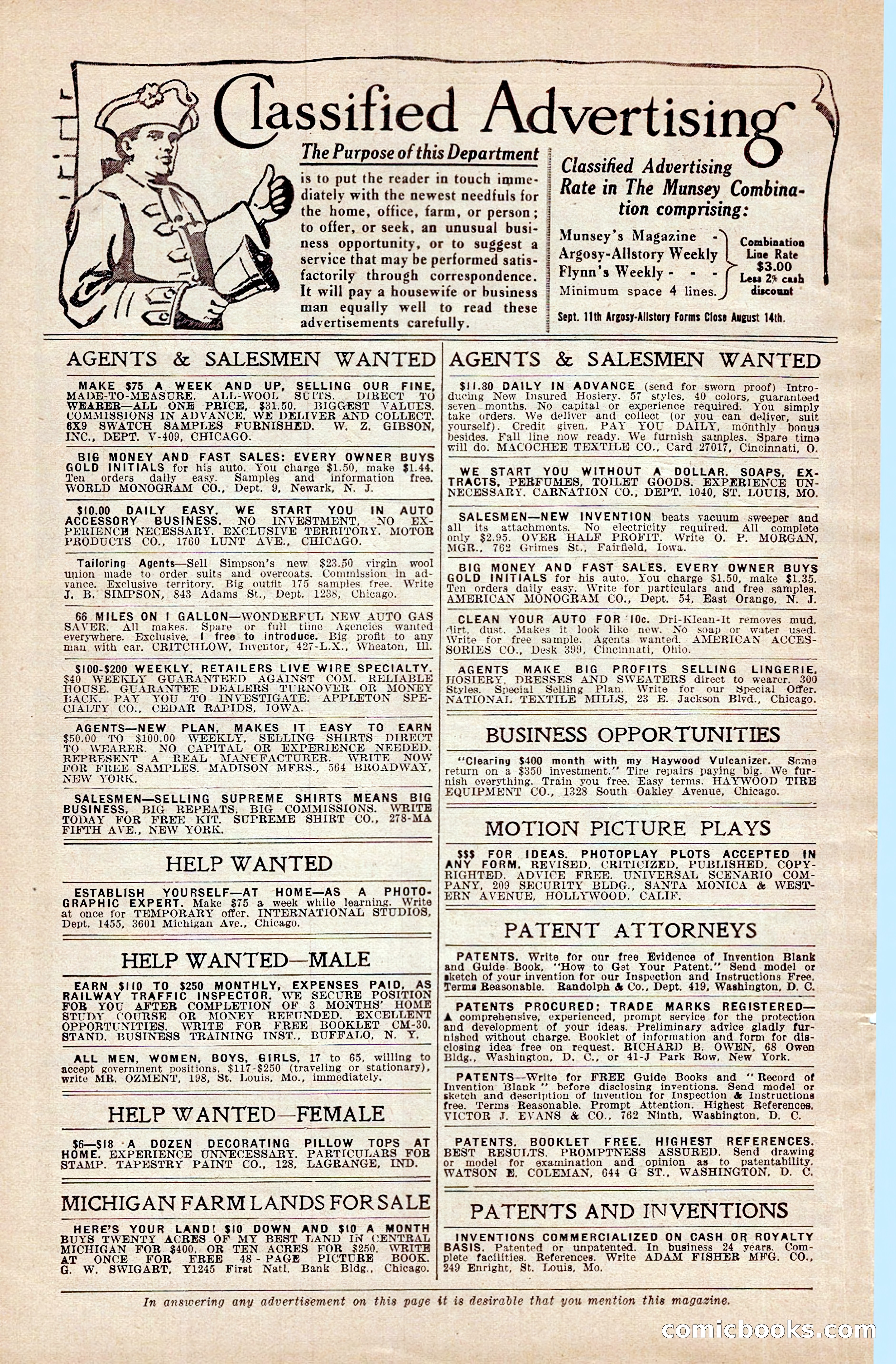 Argosy All-Story Weekly — page 6 of 176