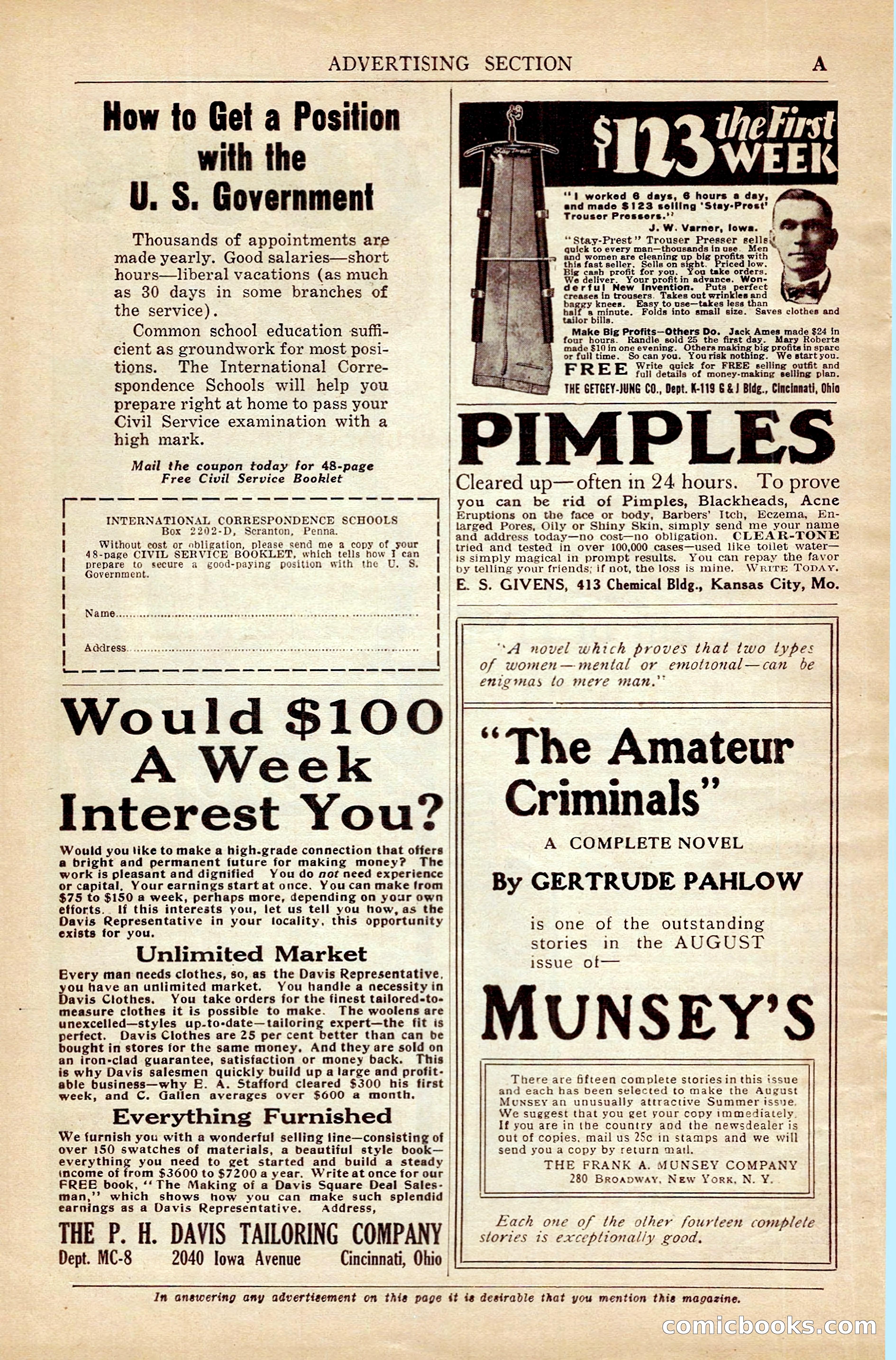 Argosy All-Story Weekly — page 8 of 176