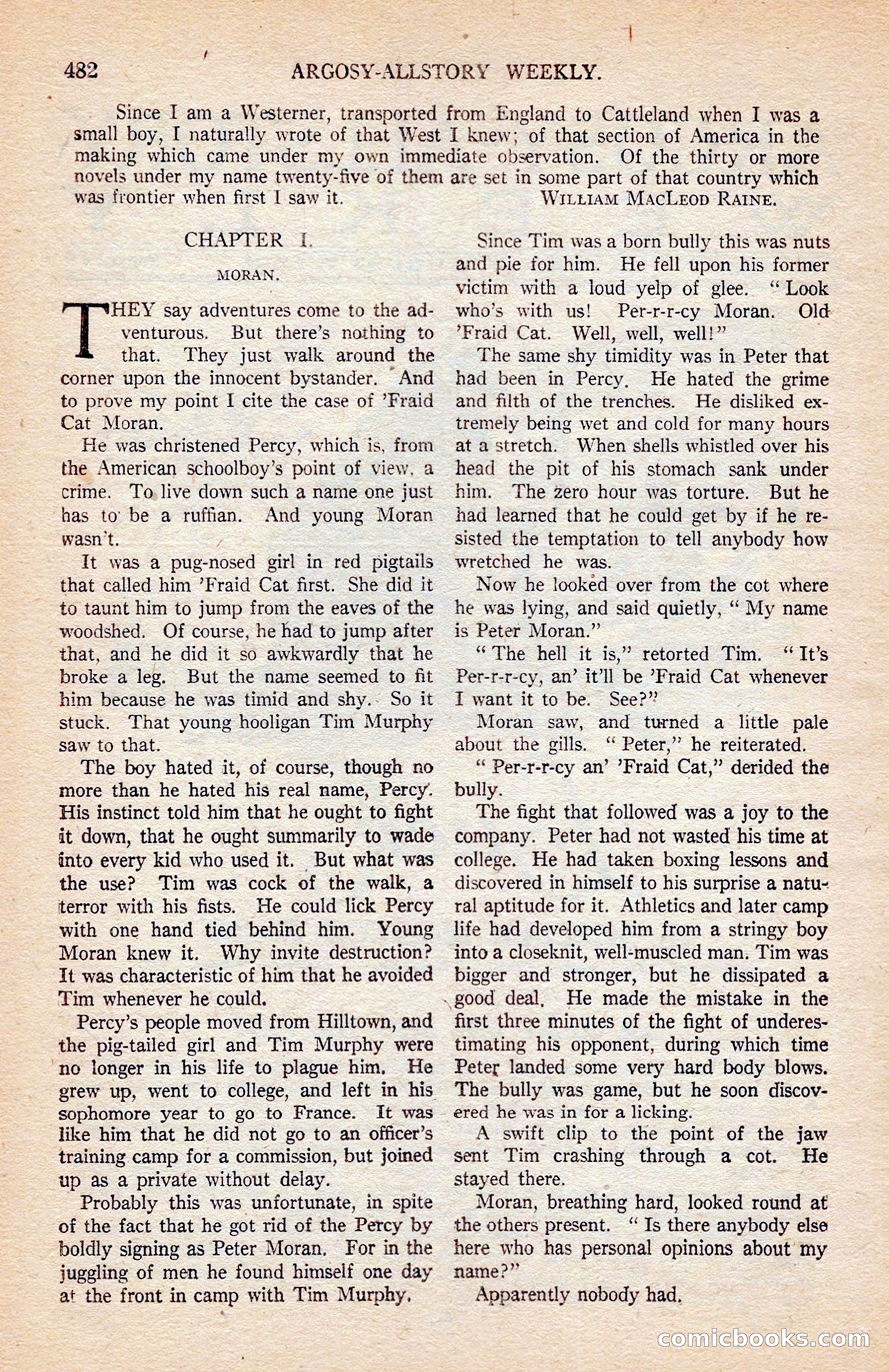 Argosy All-Story Weekly — page 12 of 176