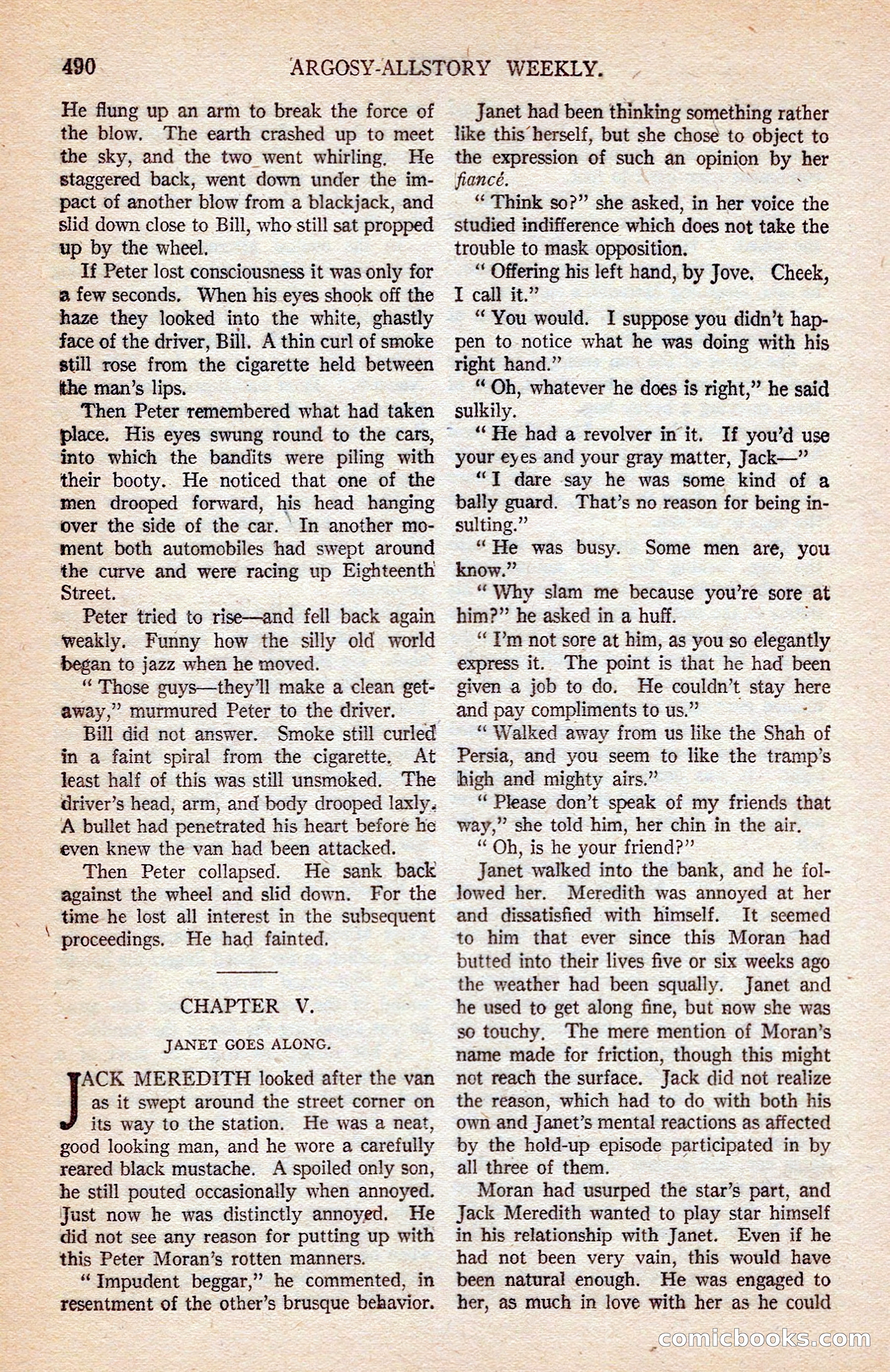 Argosy All-Story Weekly — page 20 of 176