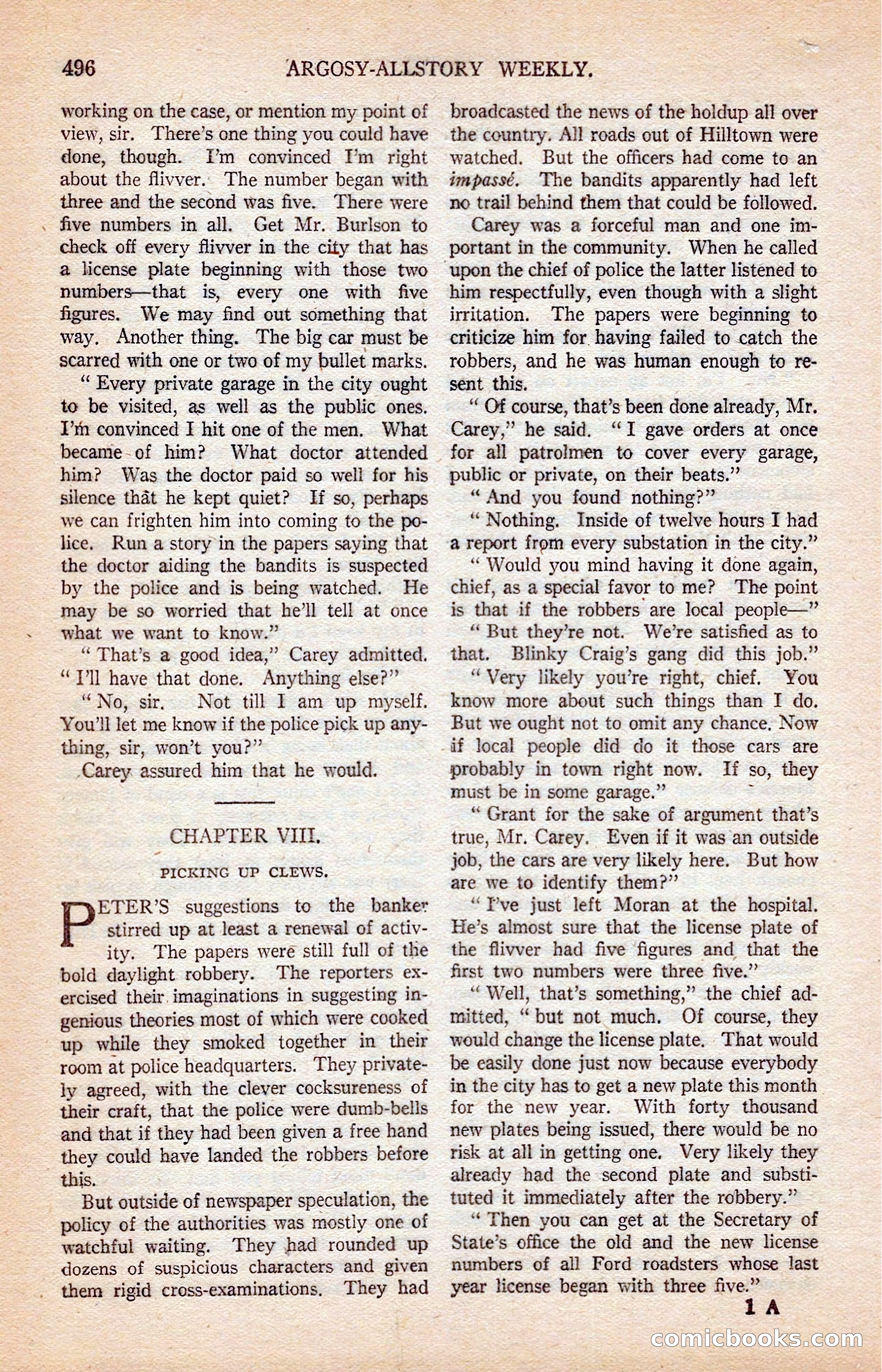 Argosy All-Story Weekly — page 26 of 176