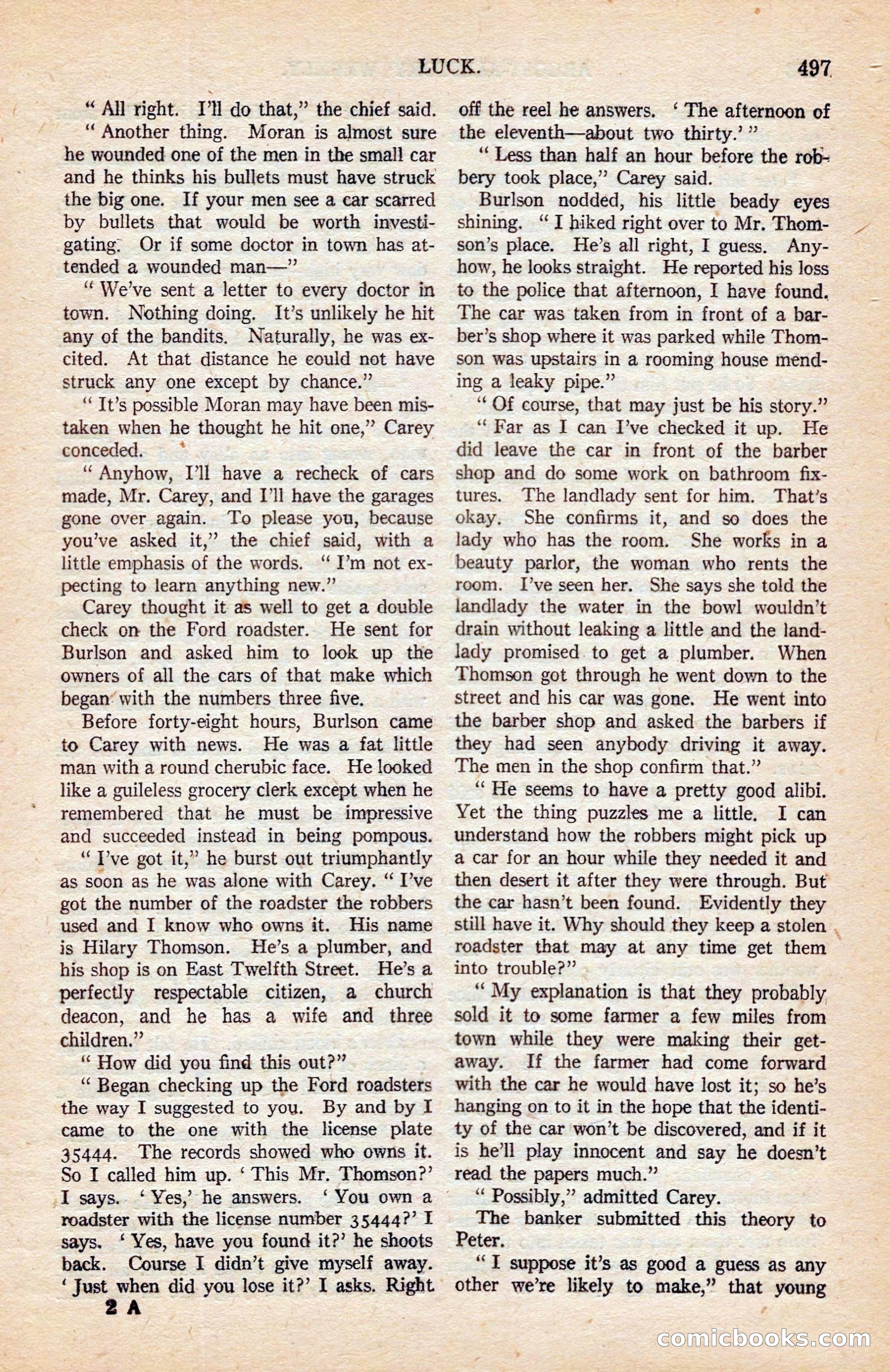 Argosy All-Story Weekly — page 27 of 176
