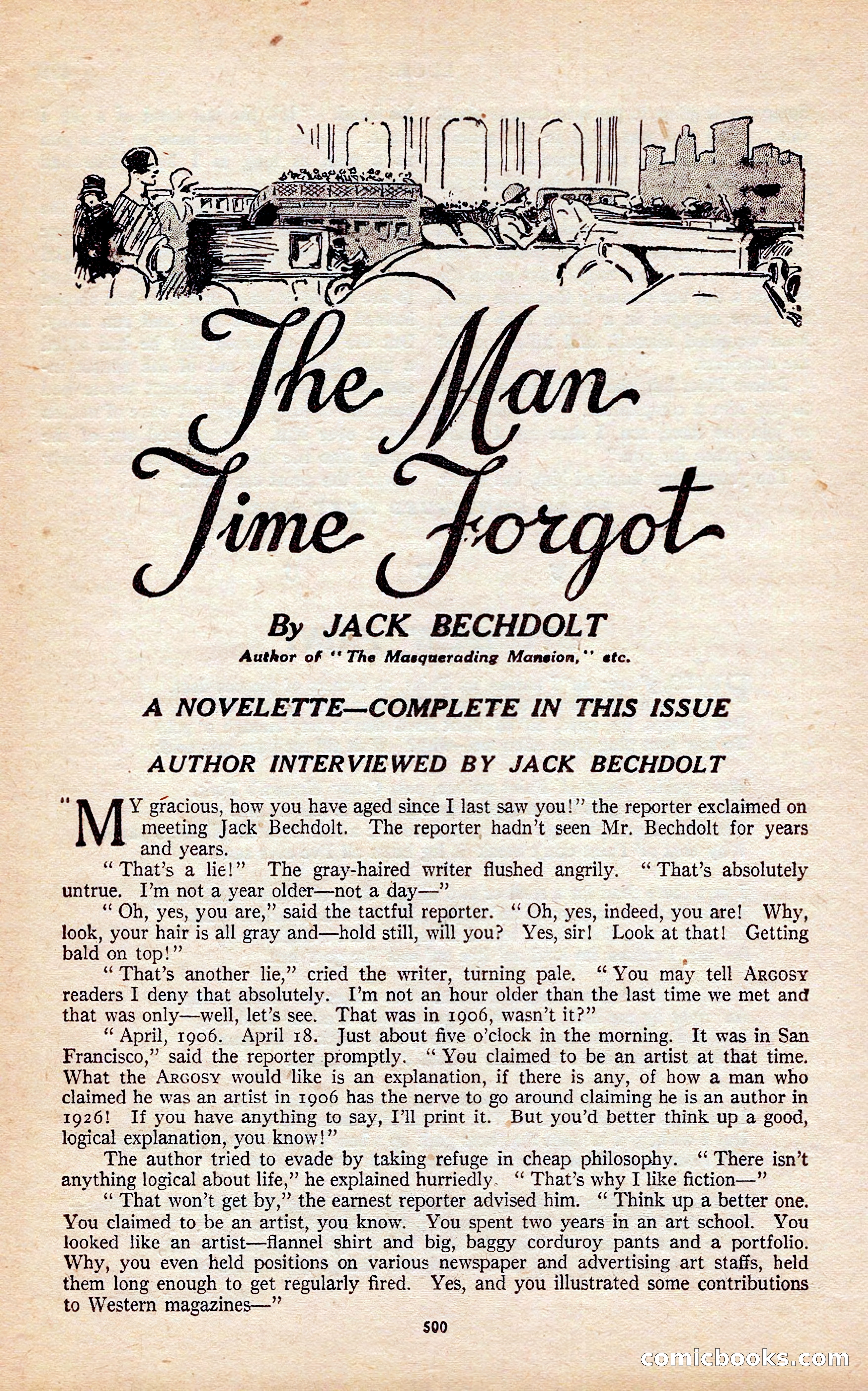 Argosy All-Story Weekly — page 30 of 176