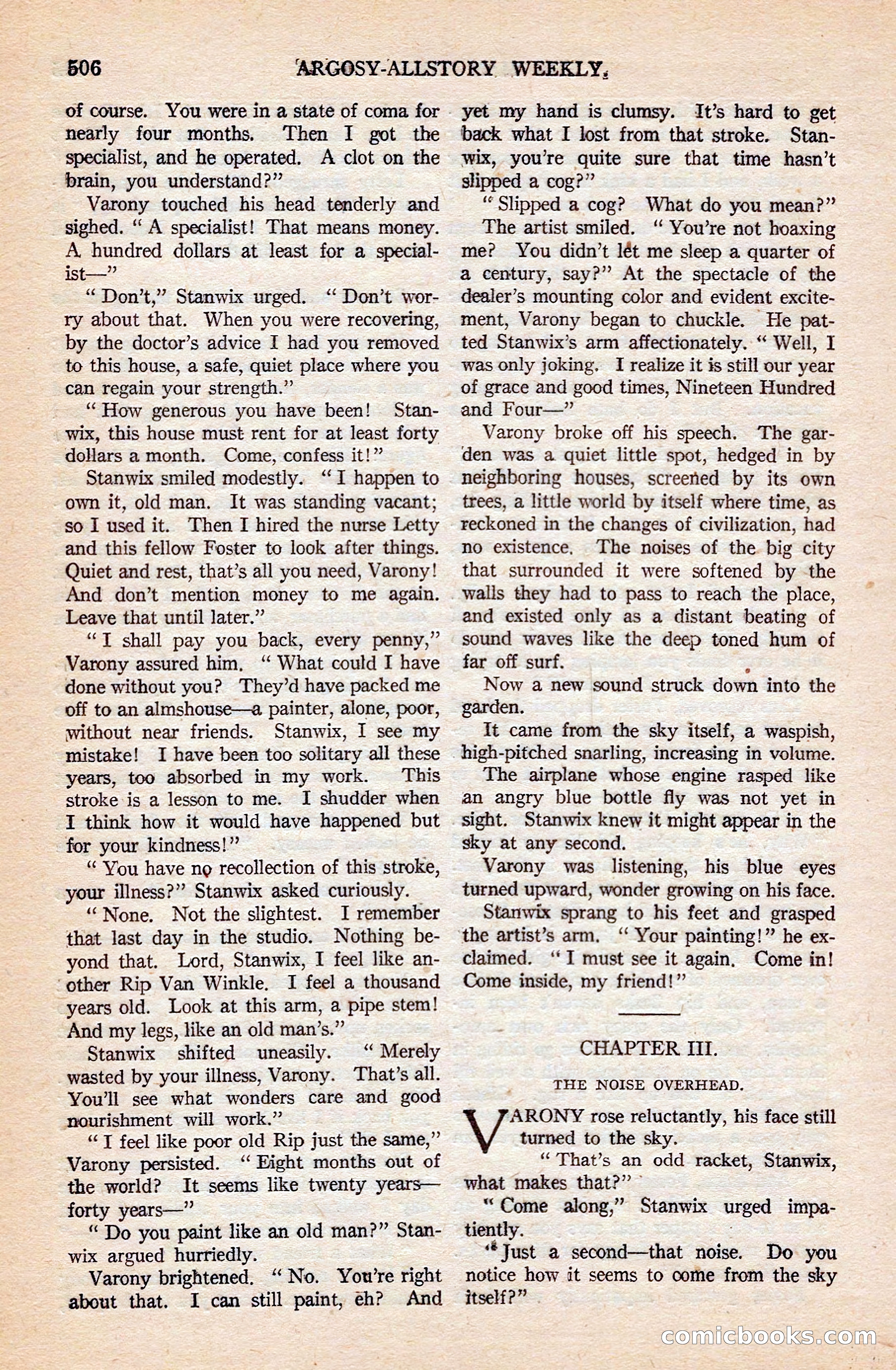Argosy All-Story Weekly — page 36 of 176