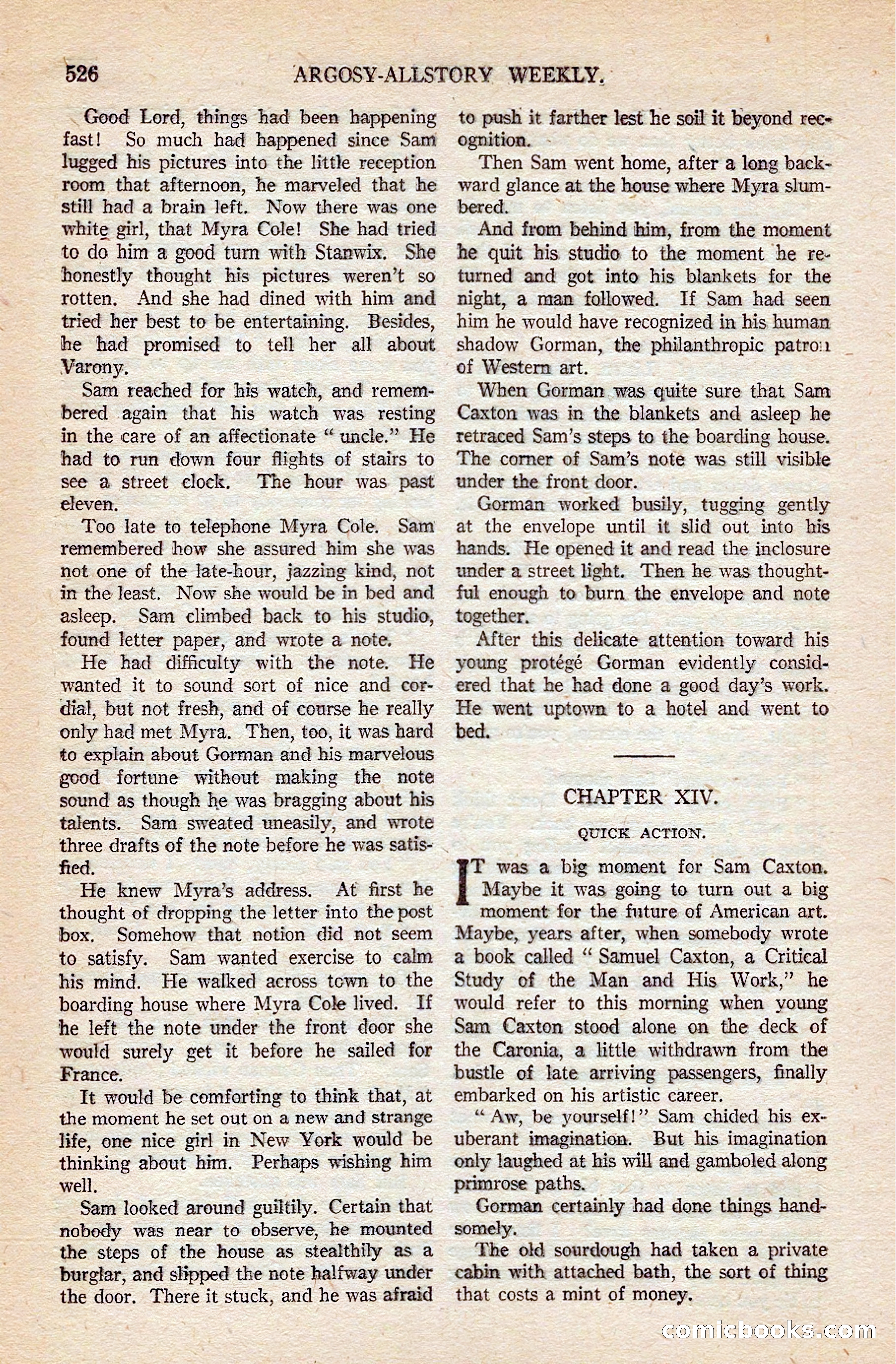 Argosy All-Story Weekly — page 56 of 176