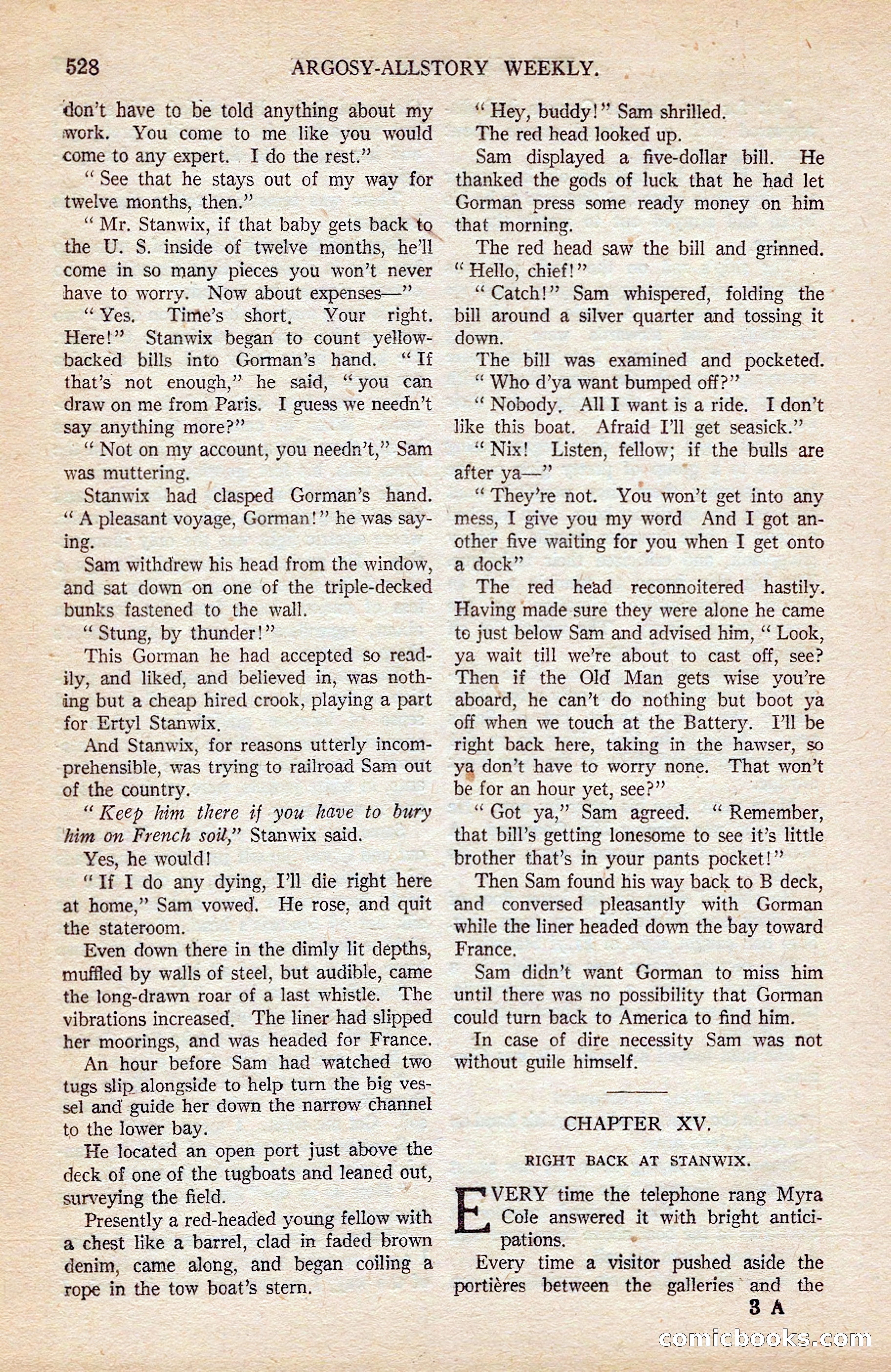 Argosy All-Story Weekly — page 58 of 176