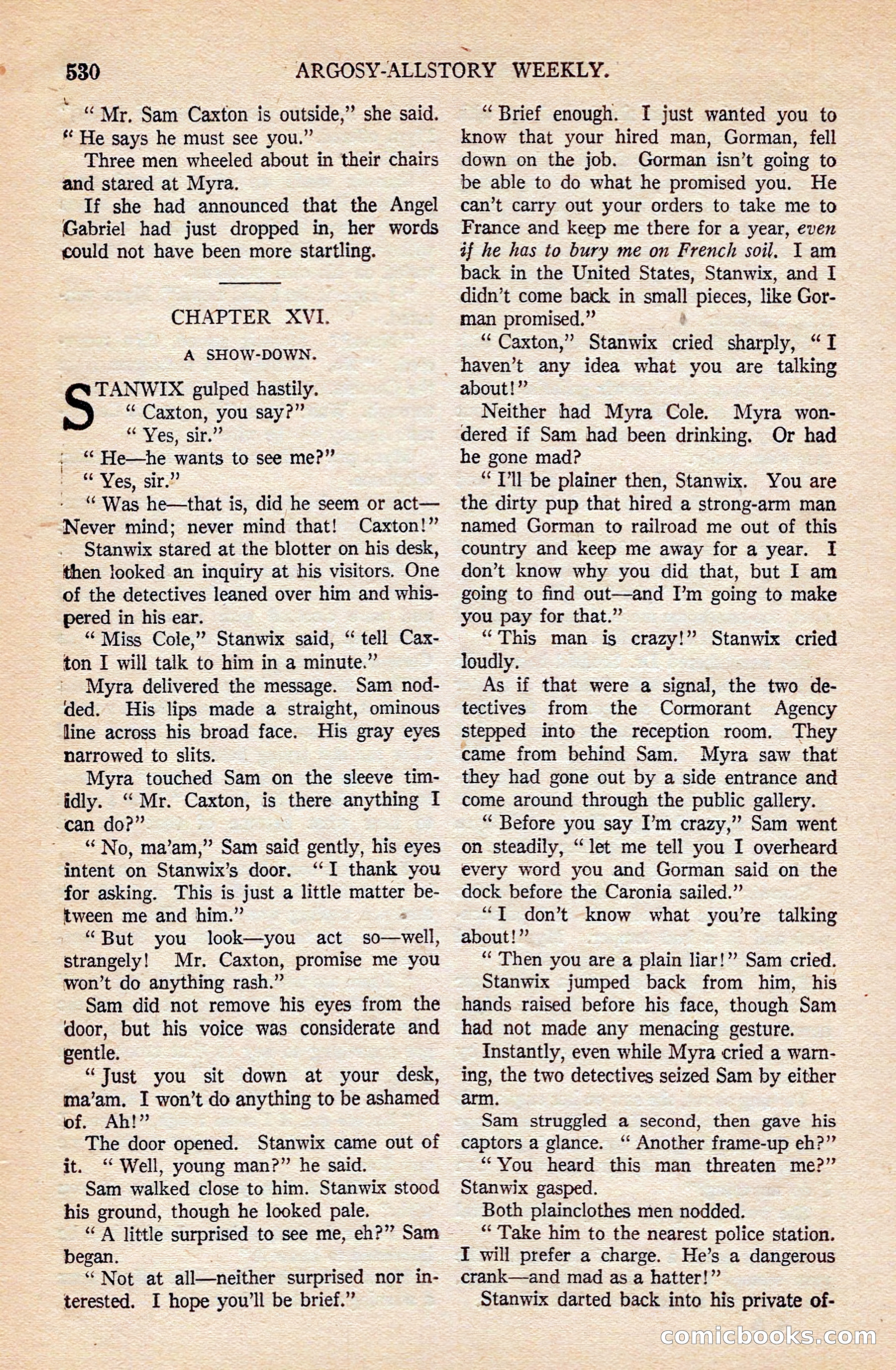 Argosy All-Story Weekly — page 60 of 176