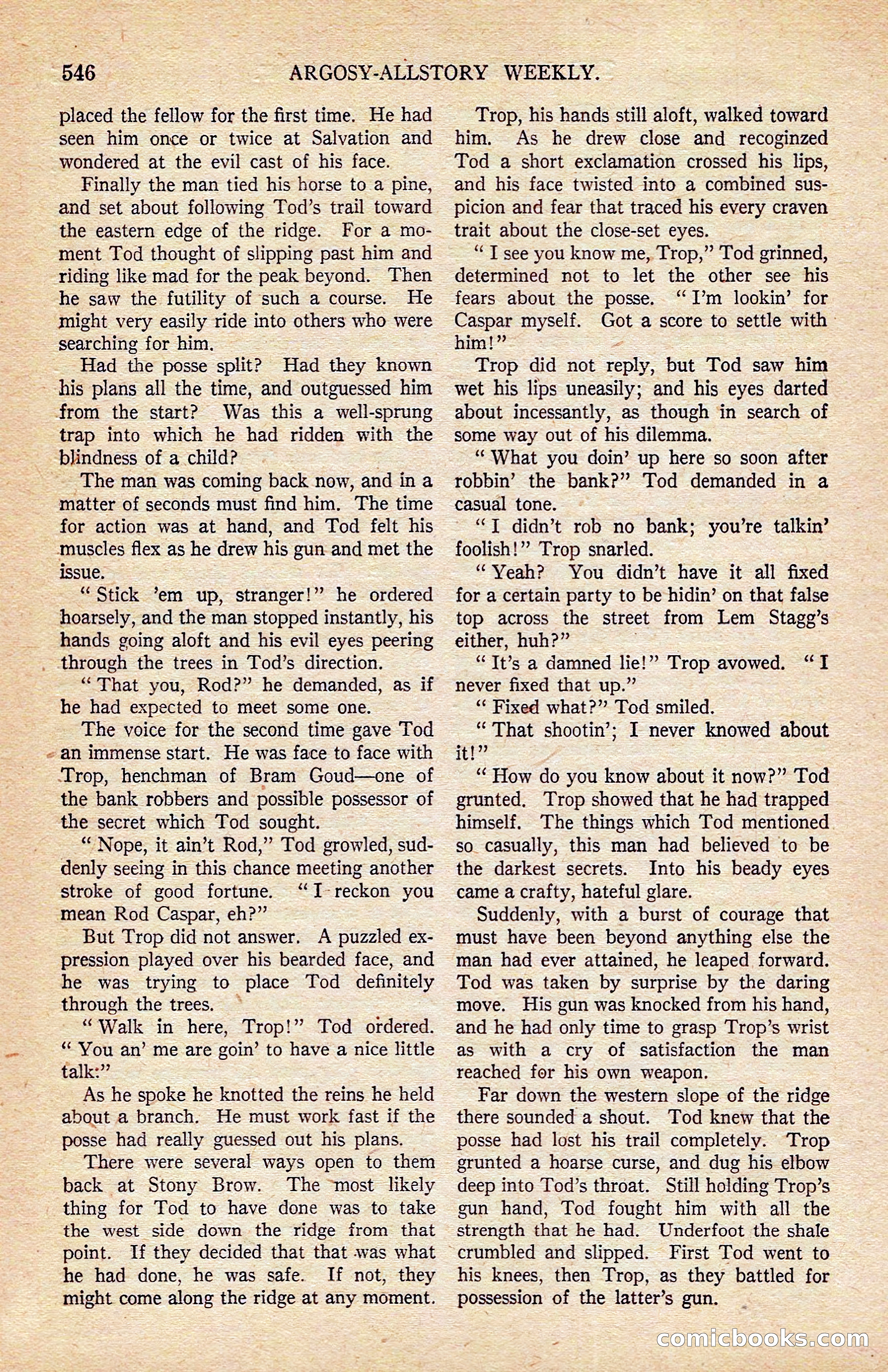 Argosy All-Story Weekly — page 76 of 176