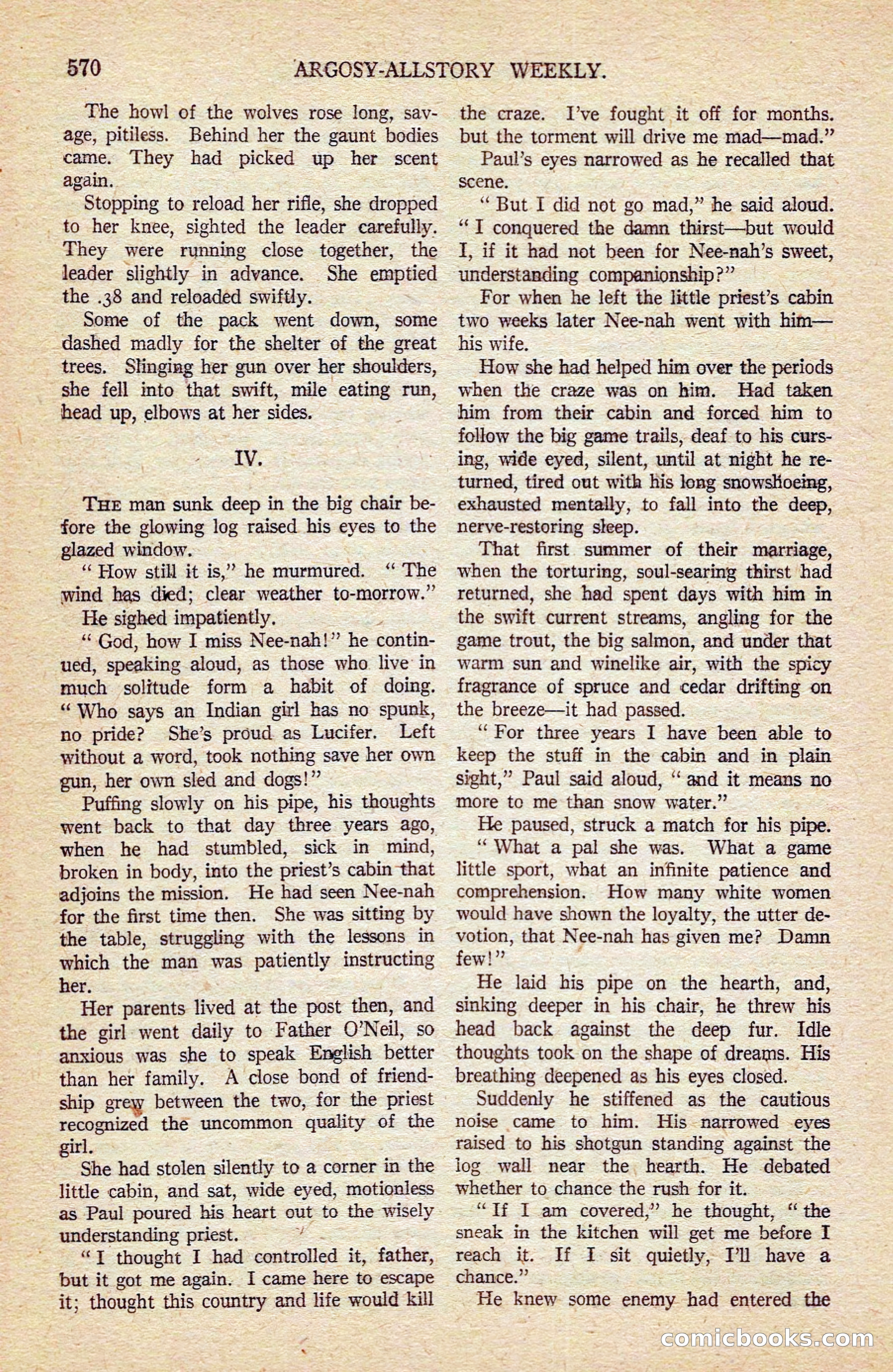 Argosy All-Story Weekly — page 99 of 176