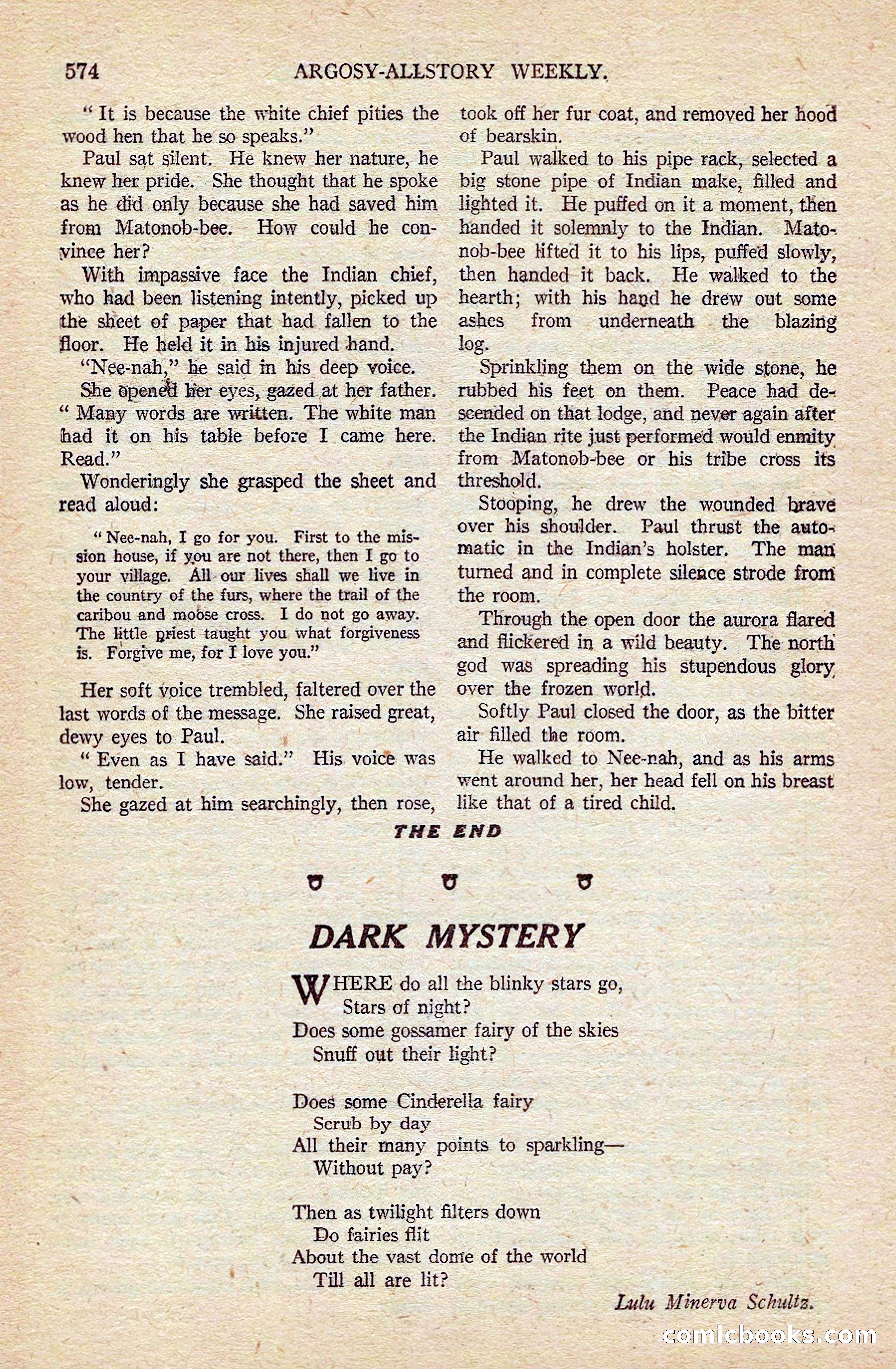 Argosy All-Story Weekly — page 103 of 176