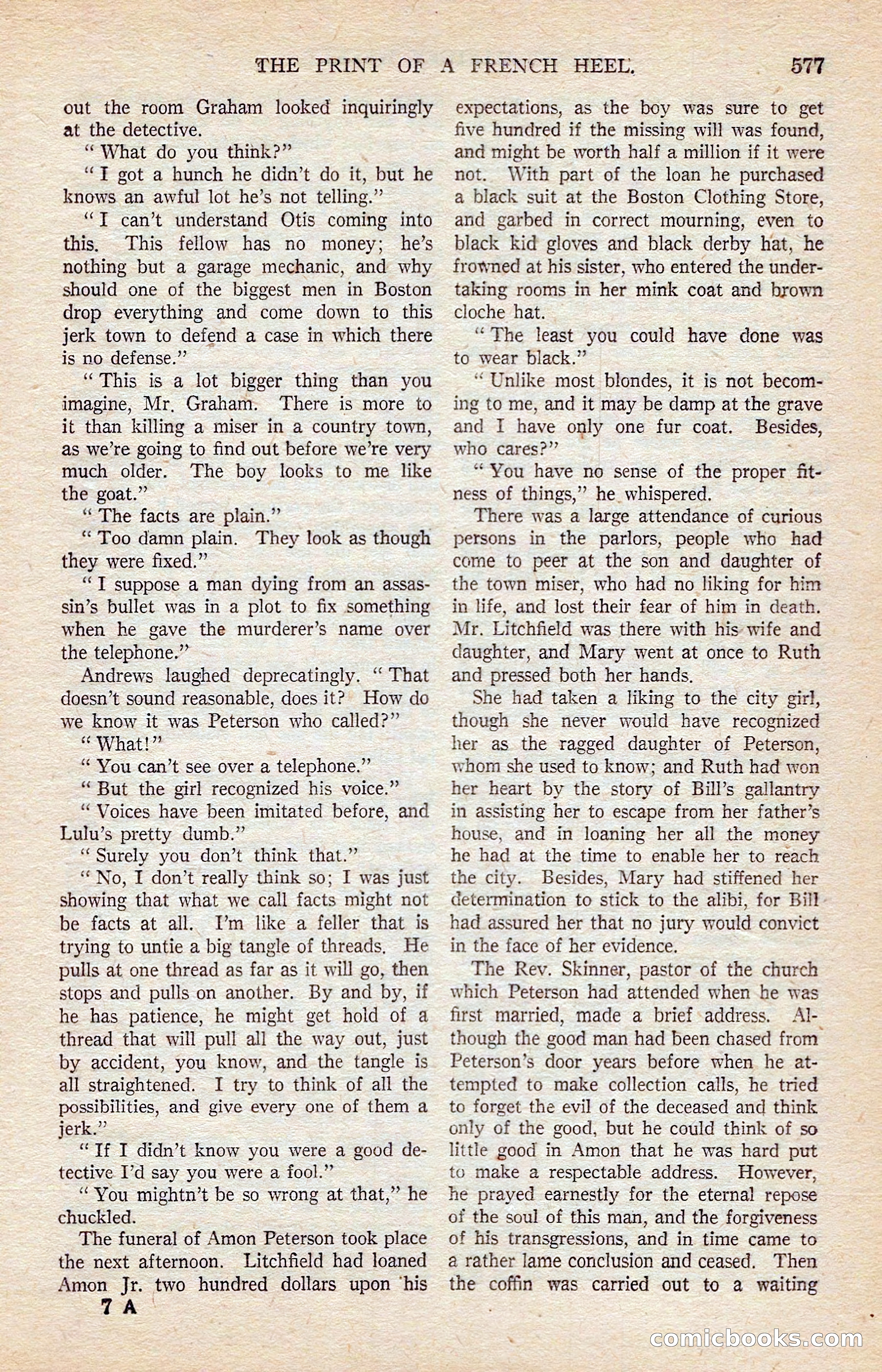 Argosy All-Story Weekly — page 106 of 176