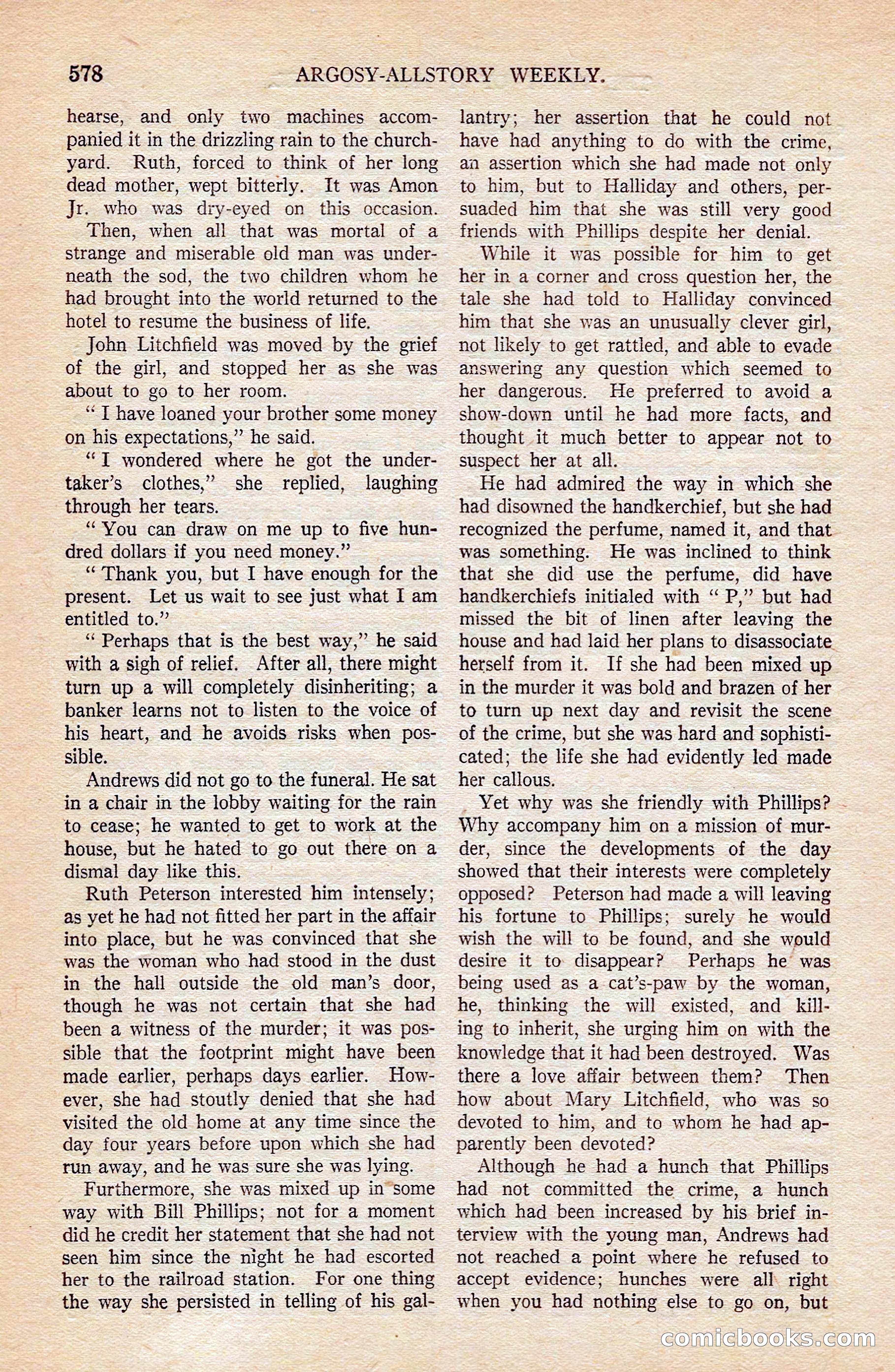 Argosy All-Story Weekly — page 107 of 176