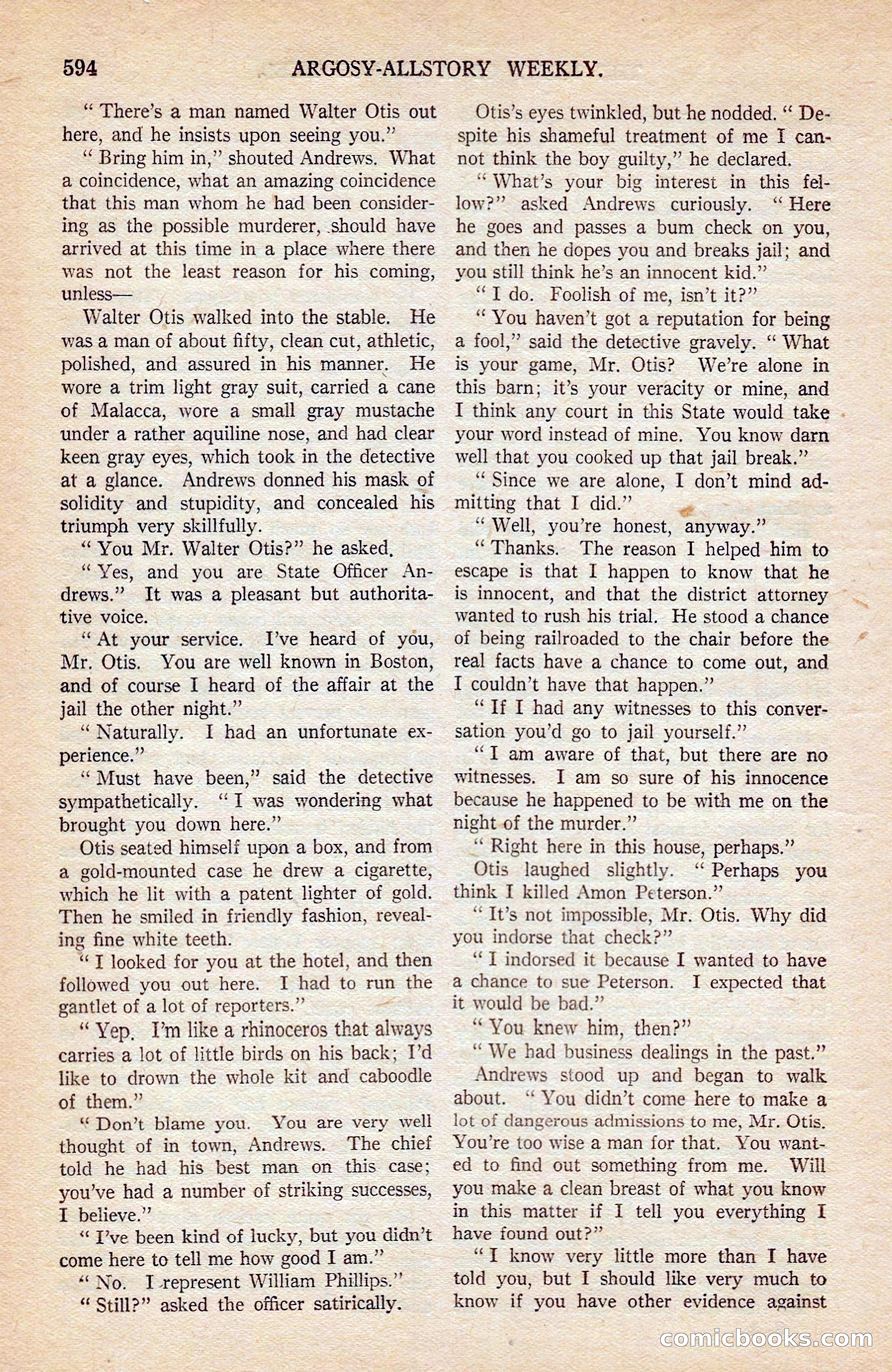Argosy All-Story Weekly — page 123 of 176