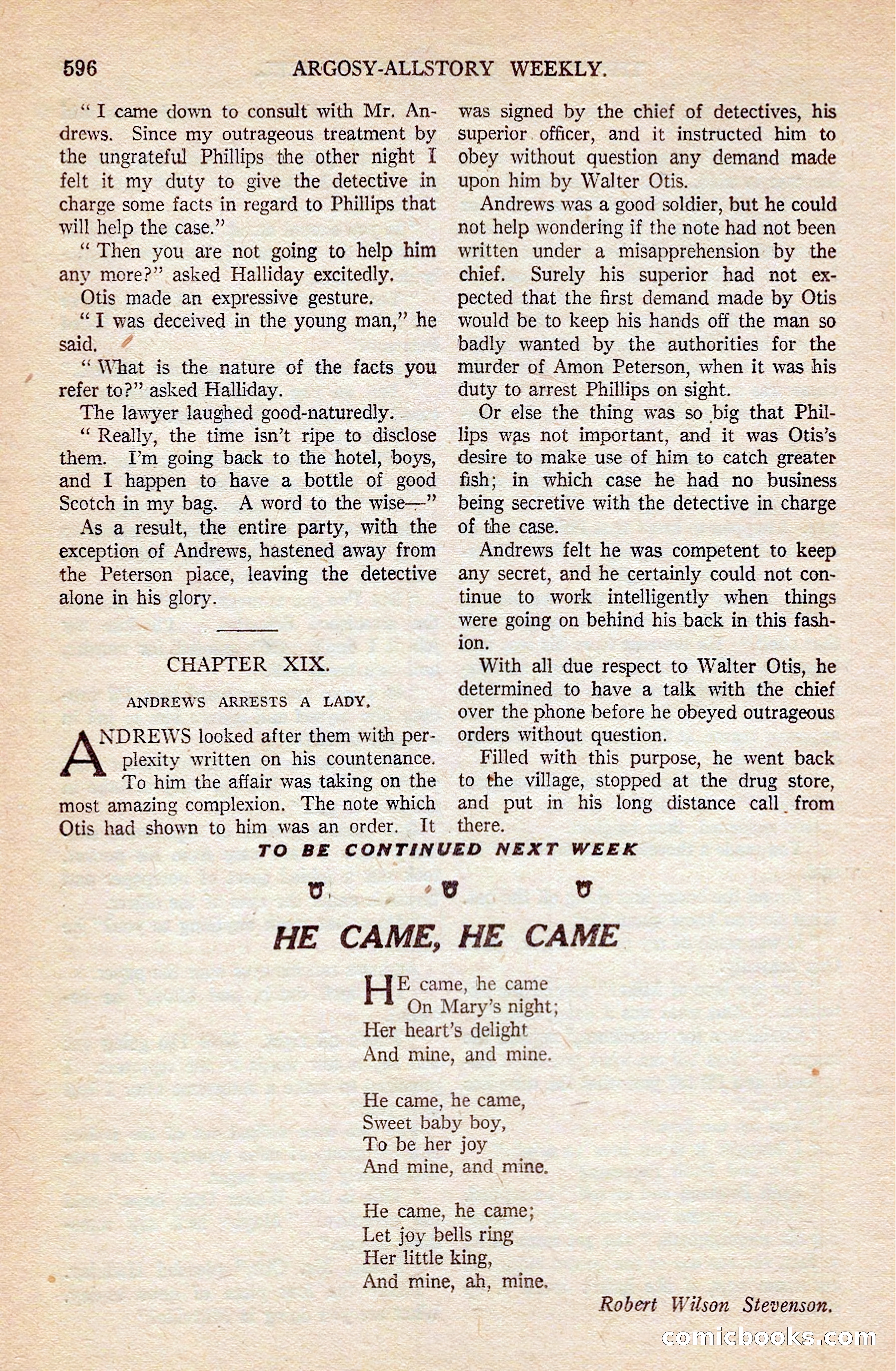 Argosy All-Story Weekly — page 125 of 176