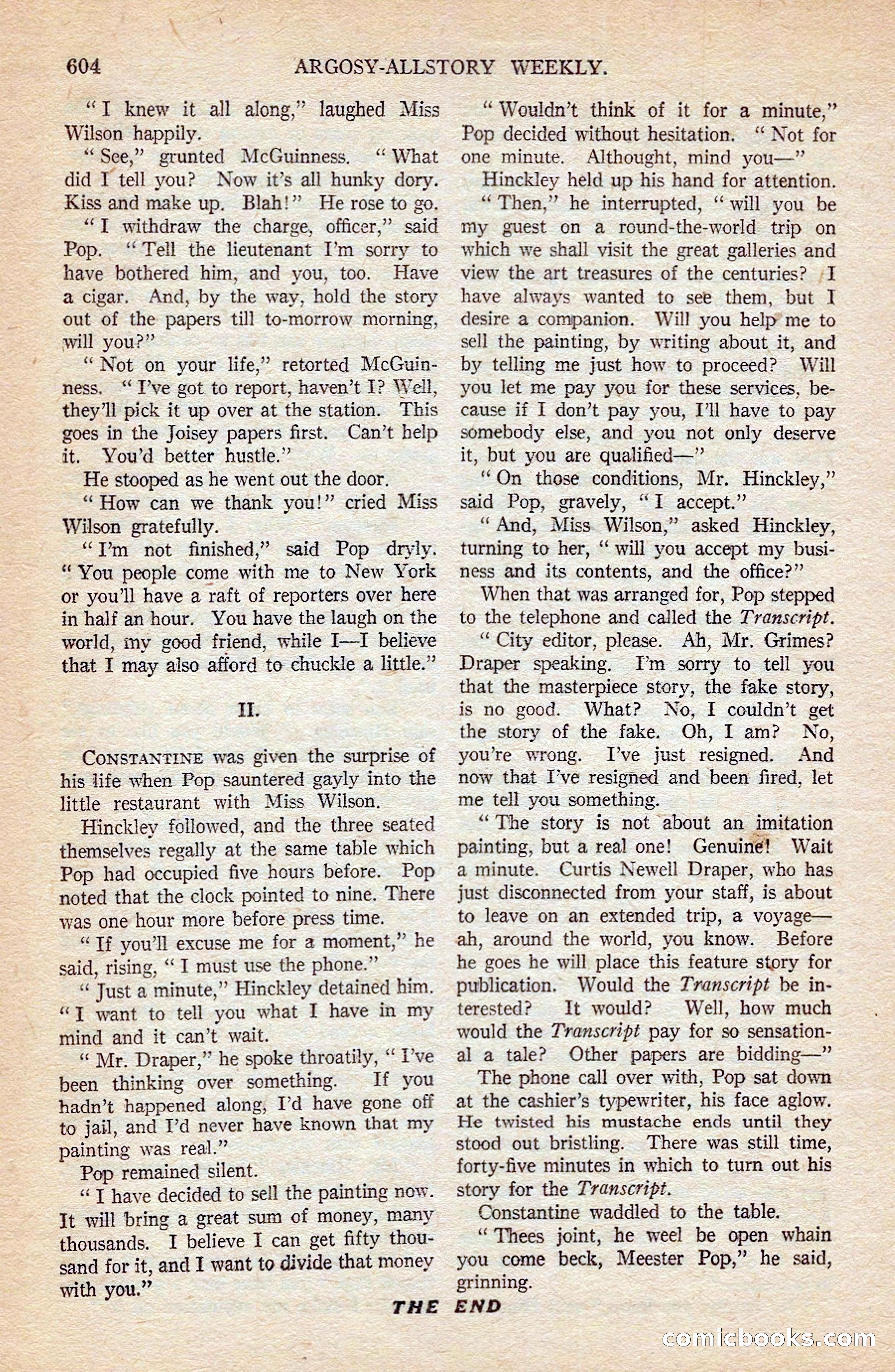 Argosy All-Story Weekly — page 133 of 176