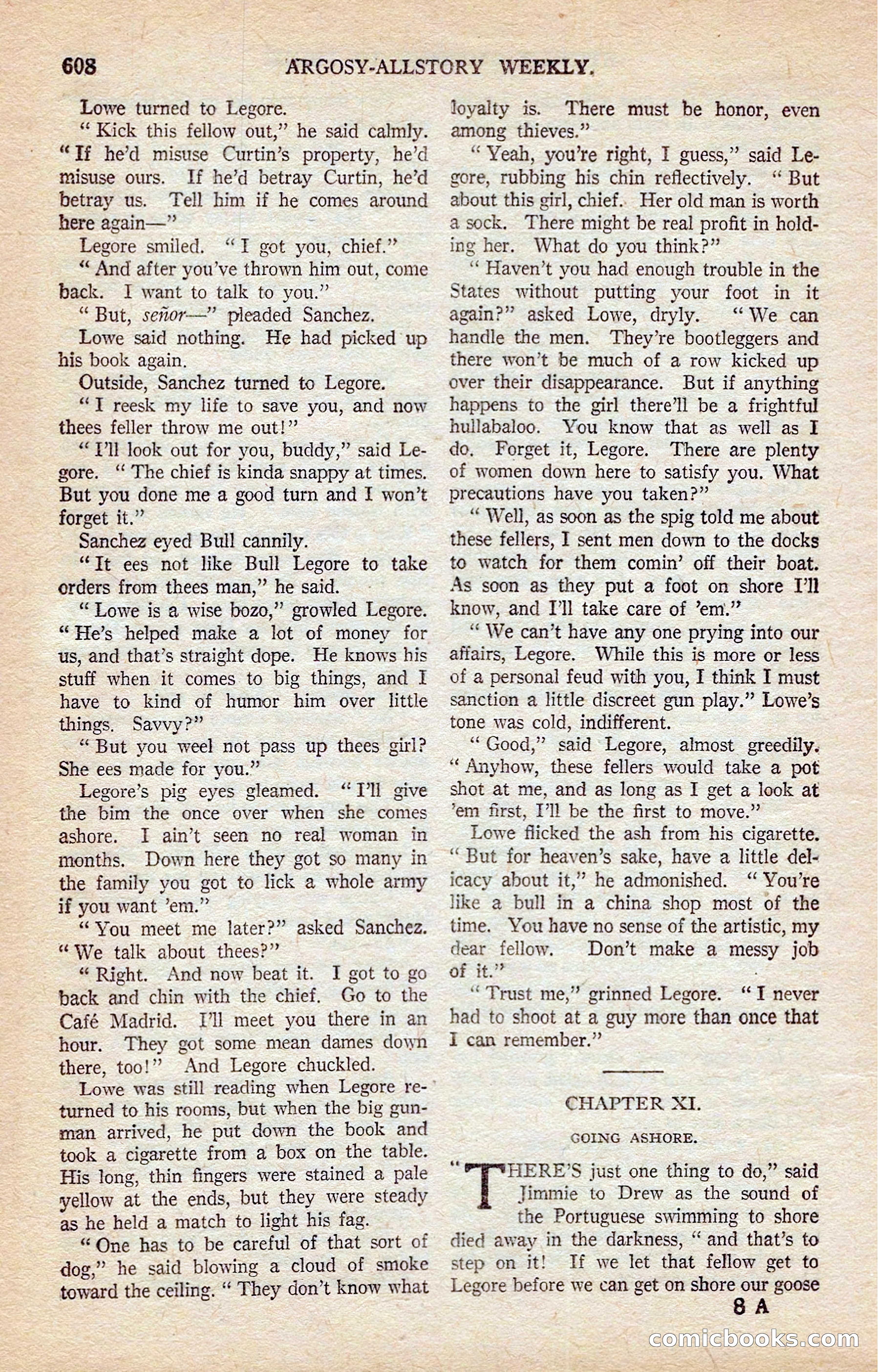 Argosy All-Story Weekly — page 137 of 176