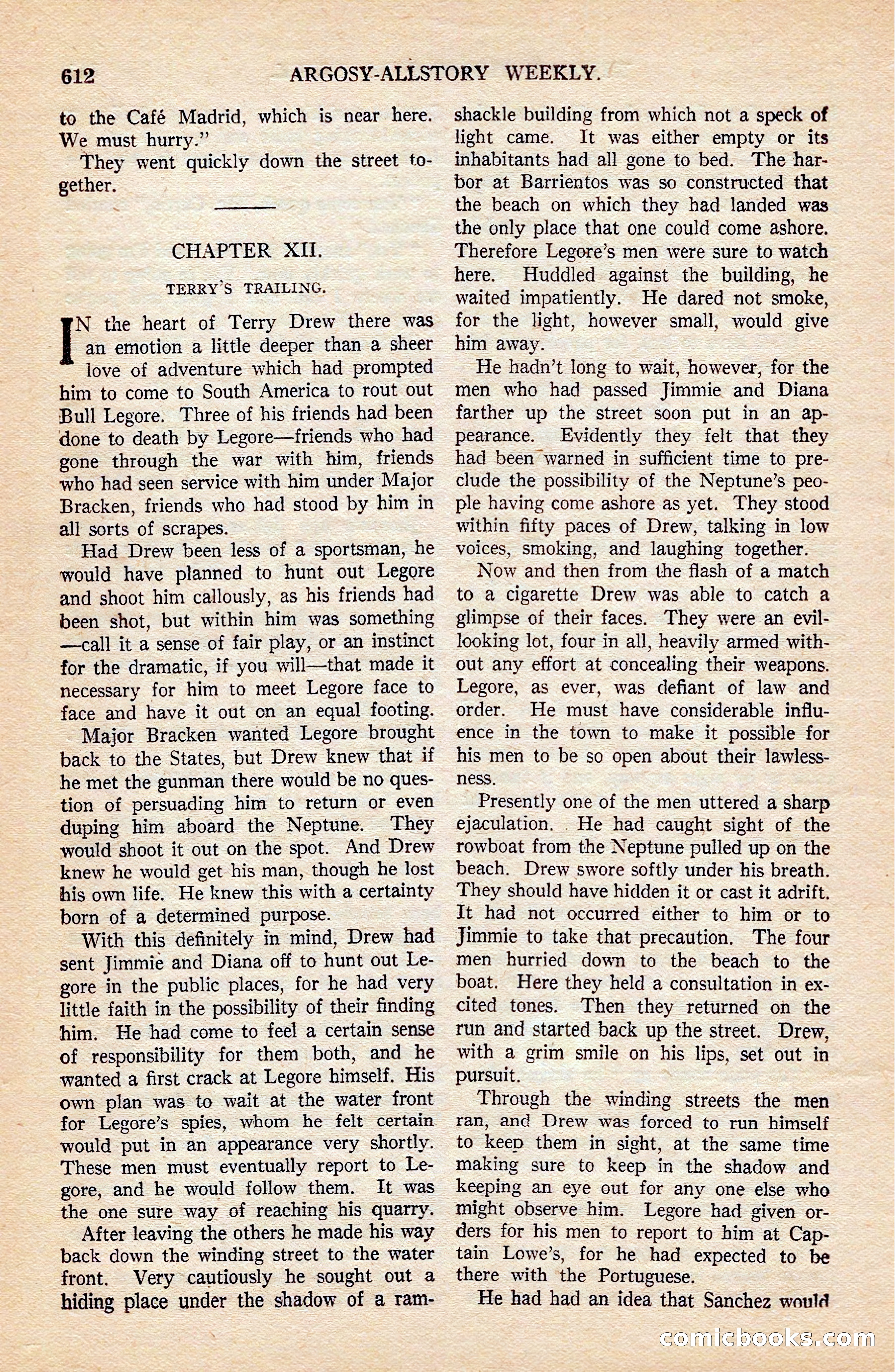 Argosy All-Story Weekly — page 141 of 176