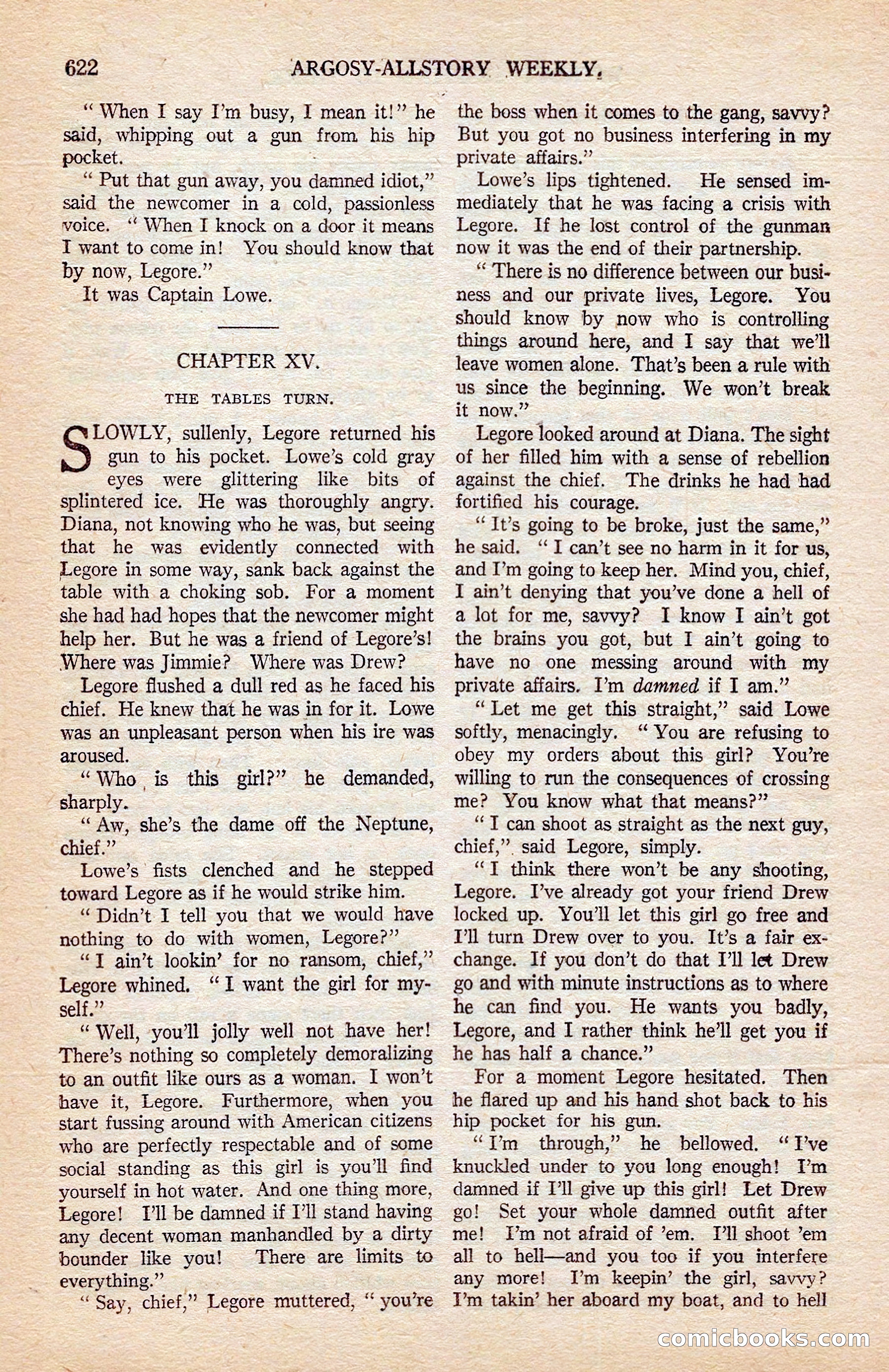 Argosy All-Story Weekly — page 151 of 176