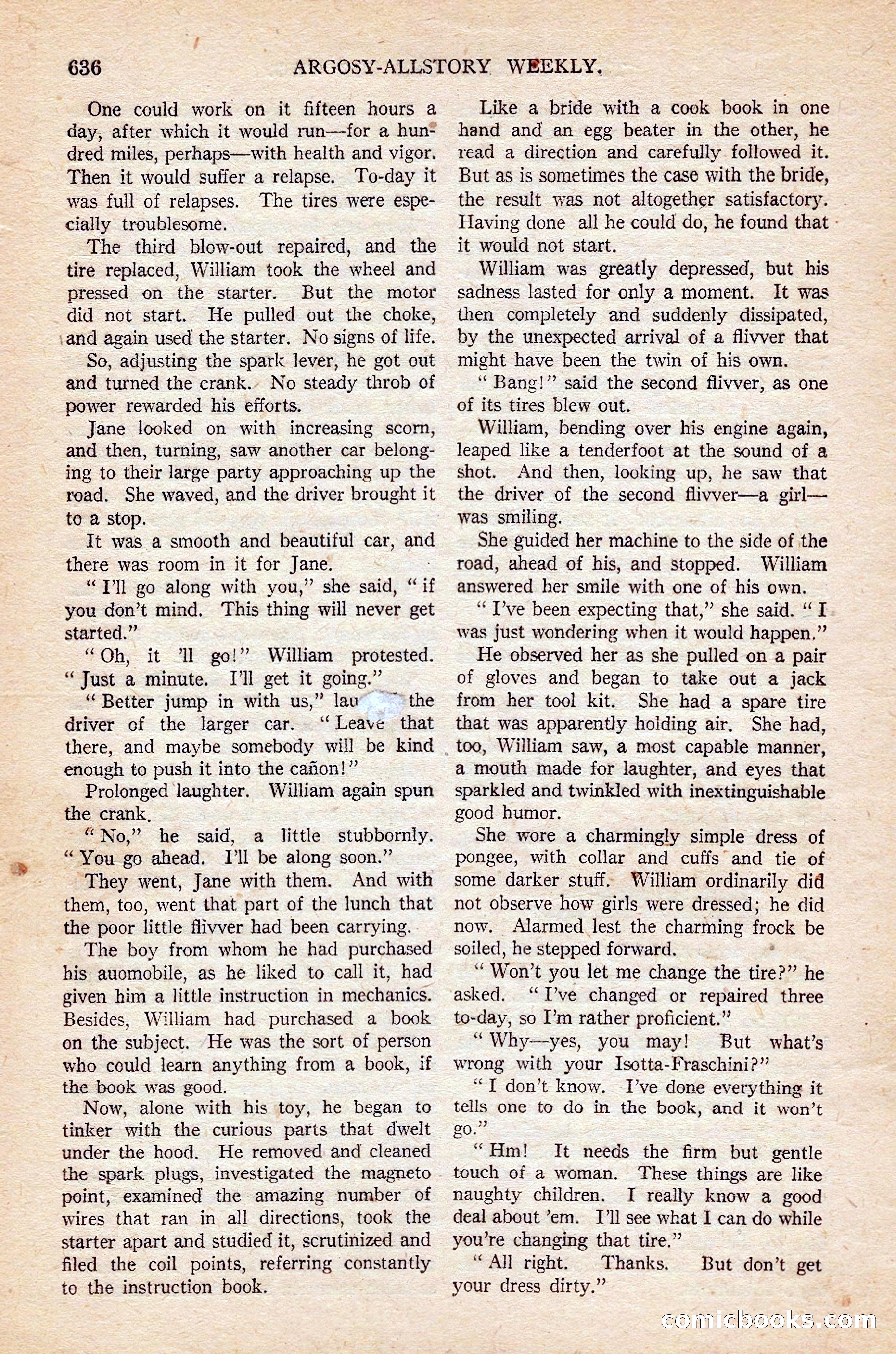 Argosy All-Story Weekly — page 165 of 176