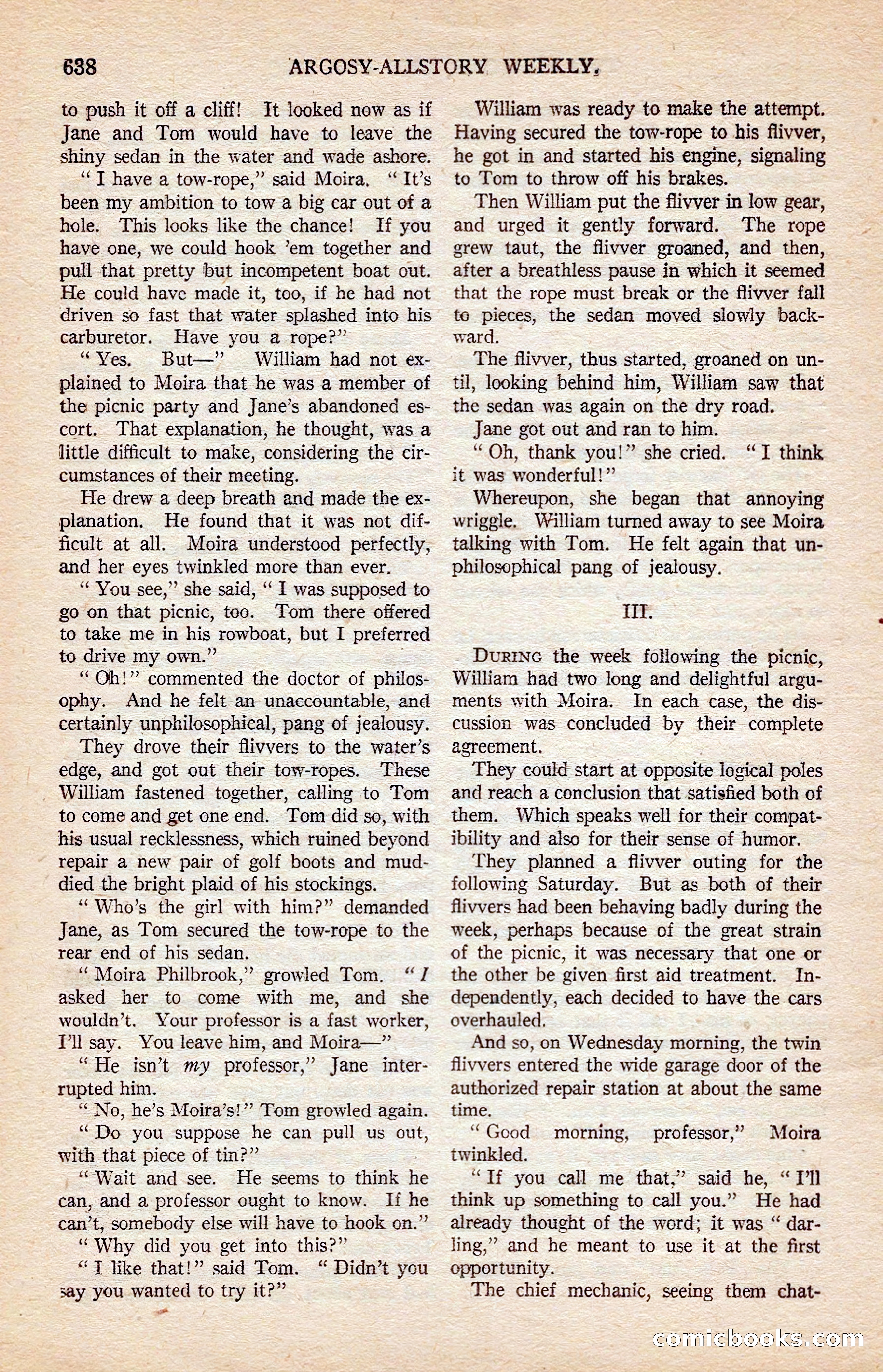 Argosy All-Story Weekly — page 167 of 176