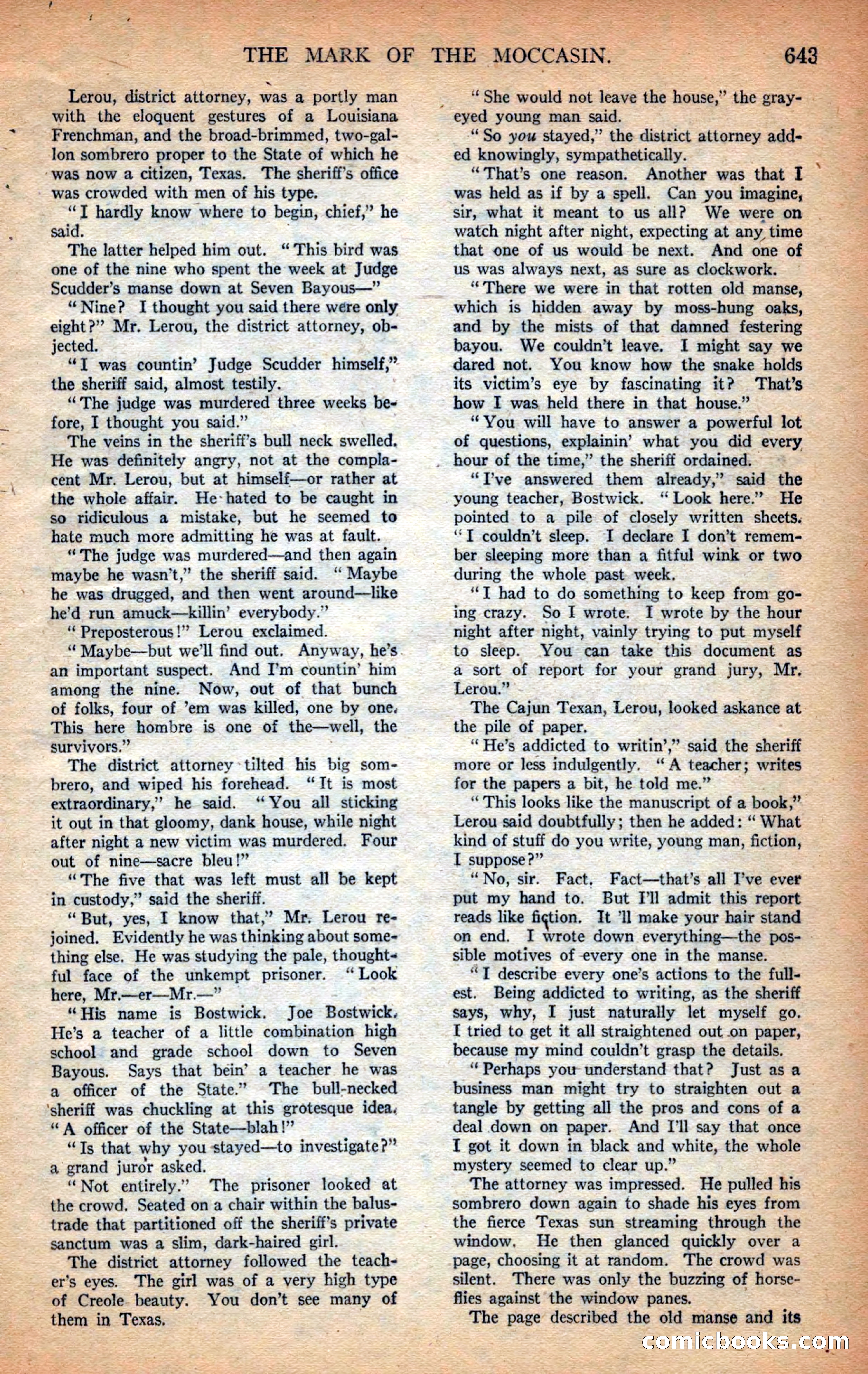 Argosy All-Story Weekly — page 5 of 164
