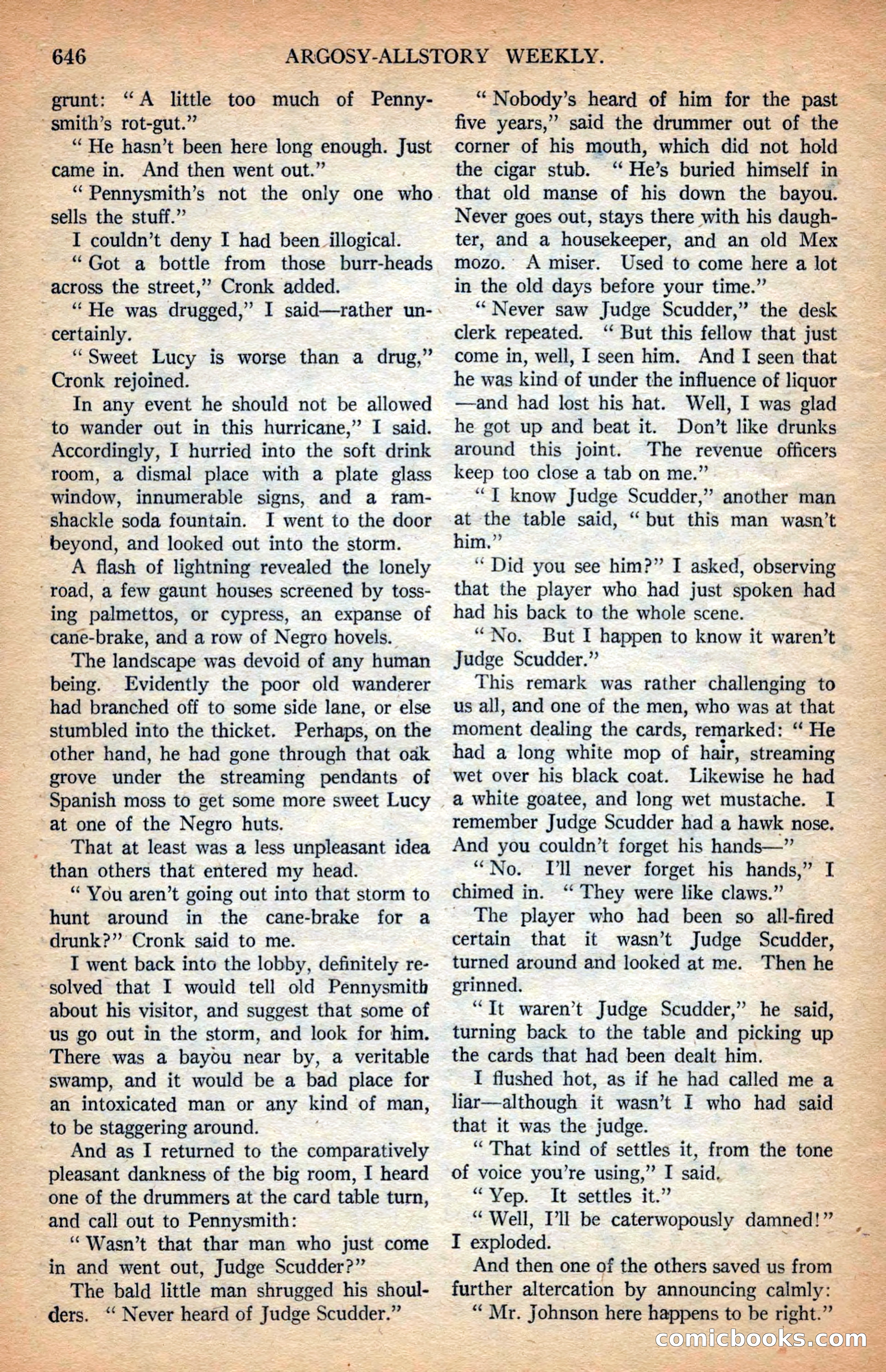 Argosy All-Story Weekly — page 8 of 164