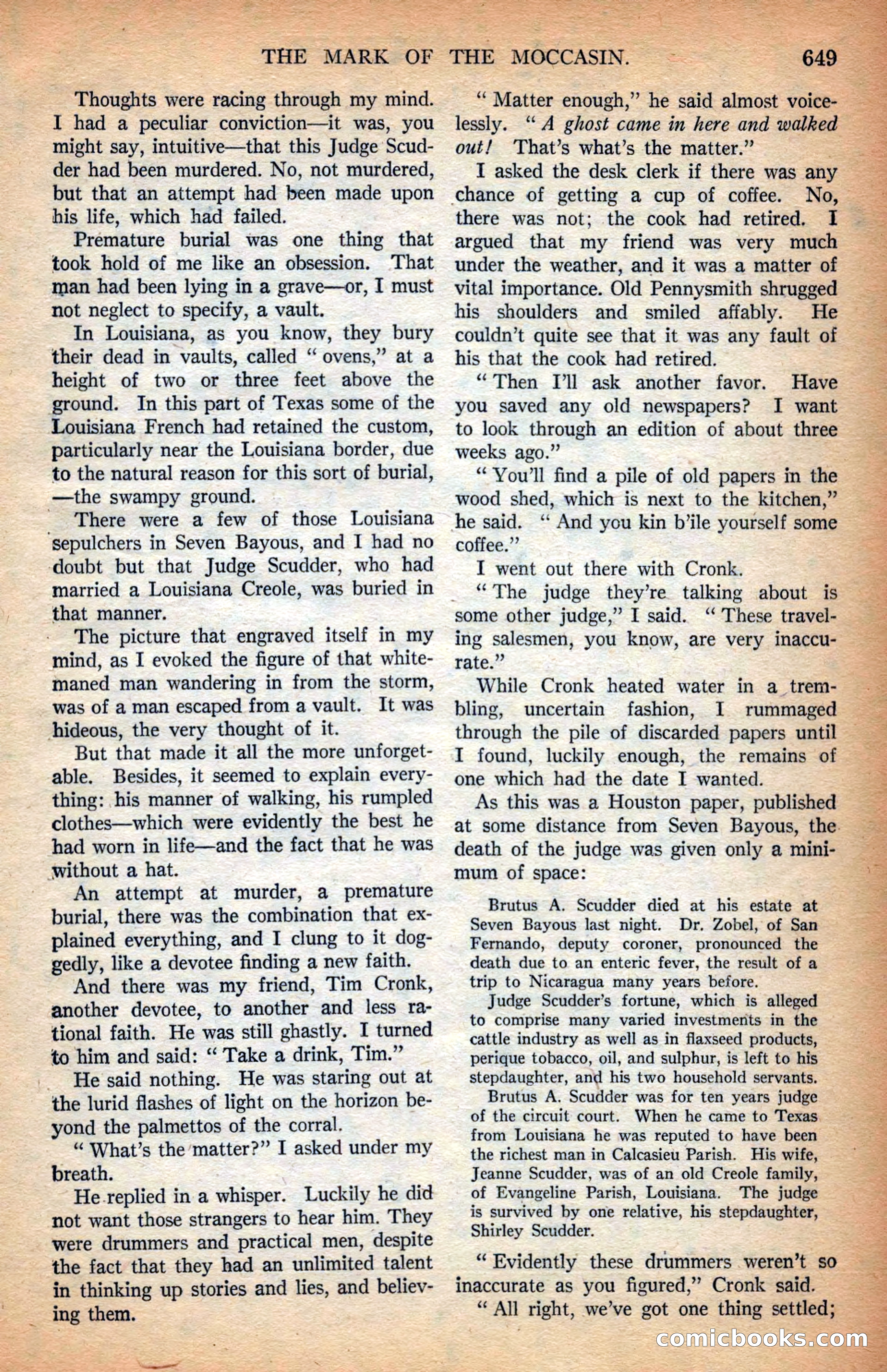 Argosy All-Story Weekly — page 11 of 164