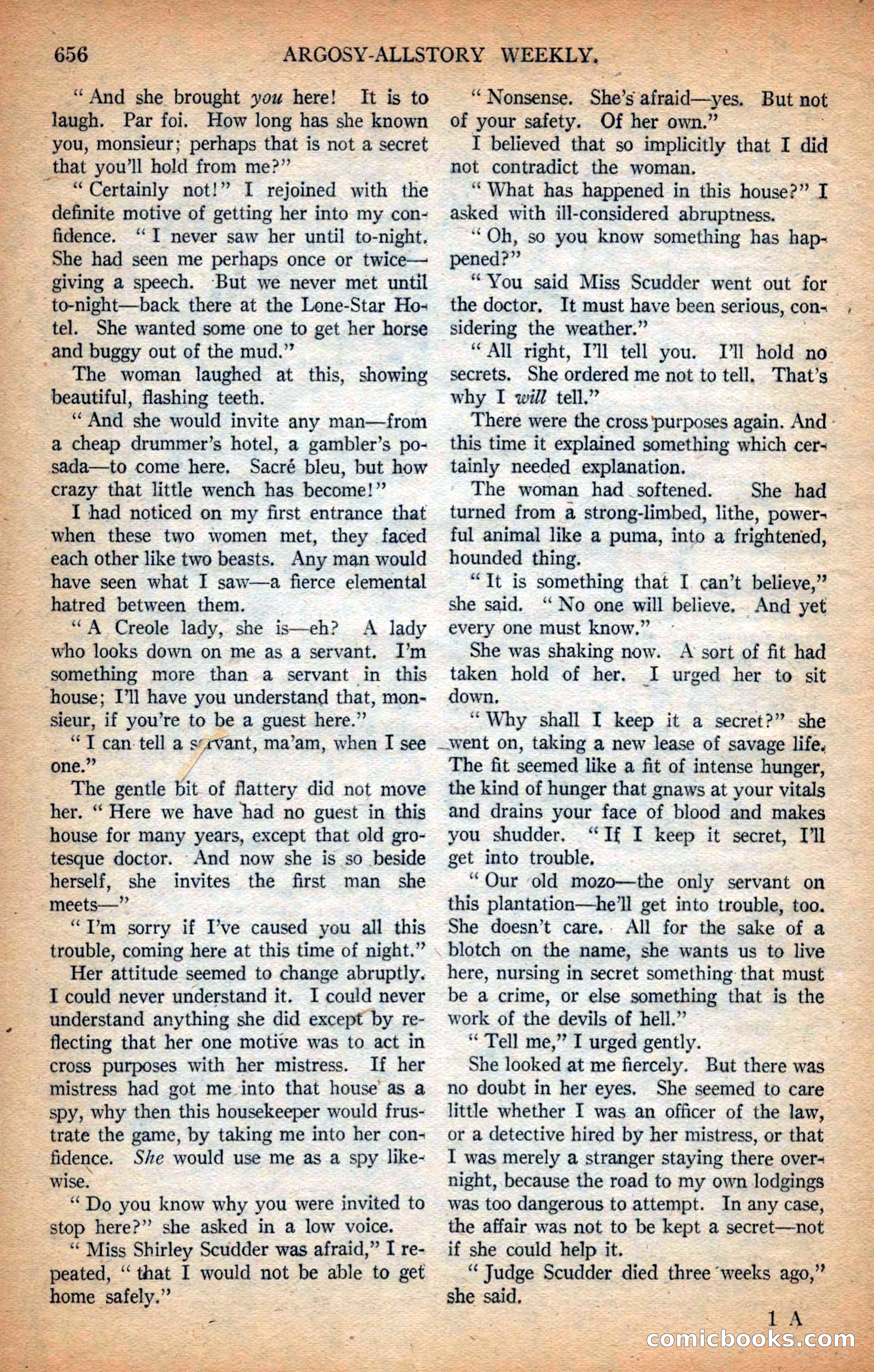 Argosy All-Story Weekly — page 18 of 164