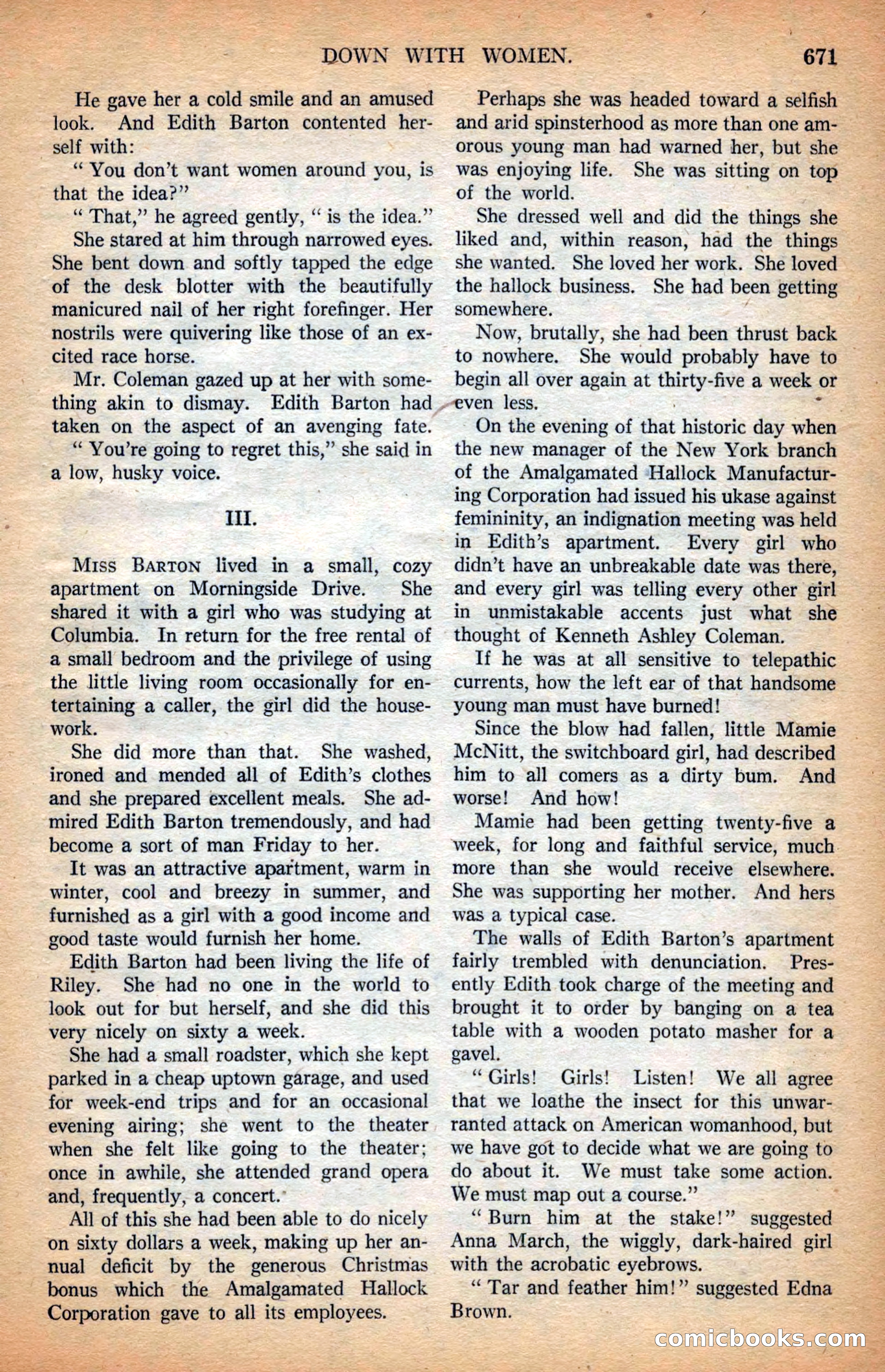 Argosy All-Story Weekly — page 33 of 164