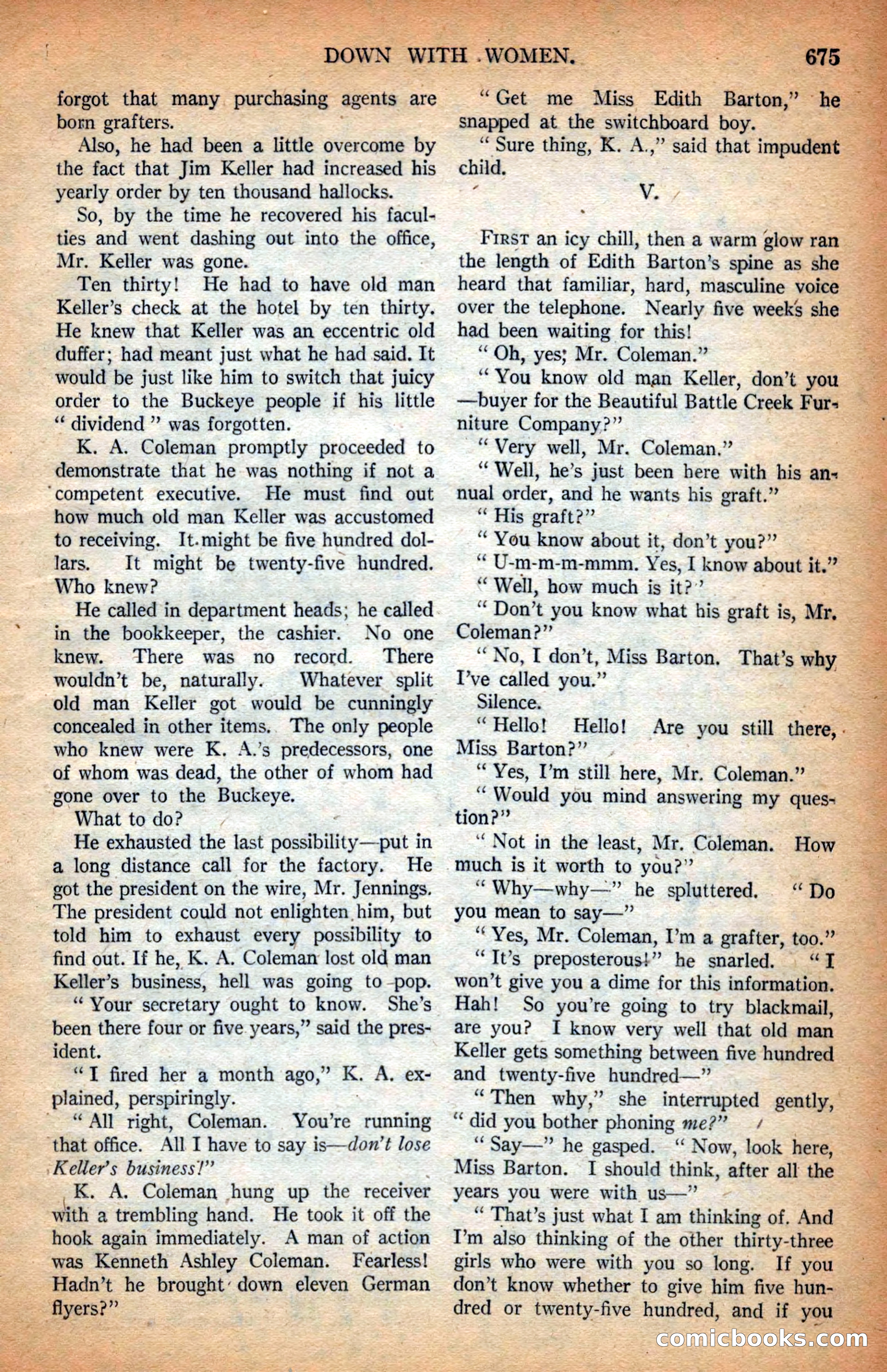 Argosy All-Story Weekly — page 37 of 164