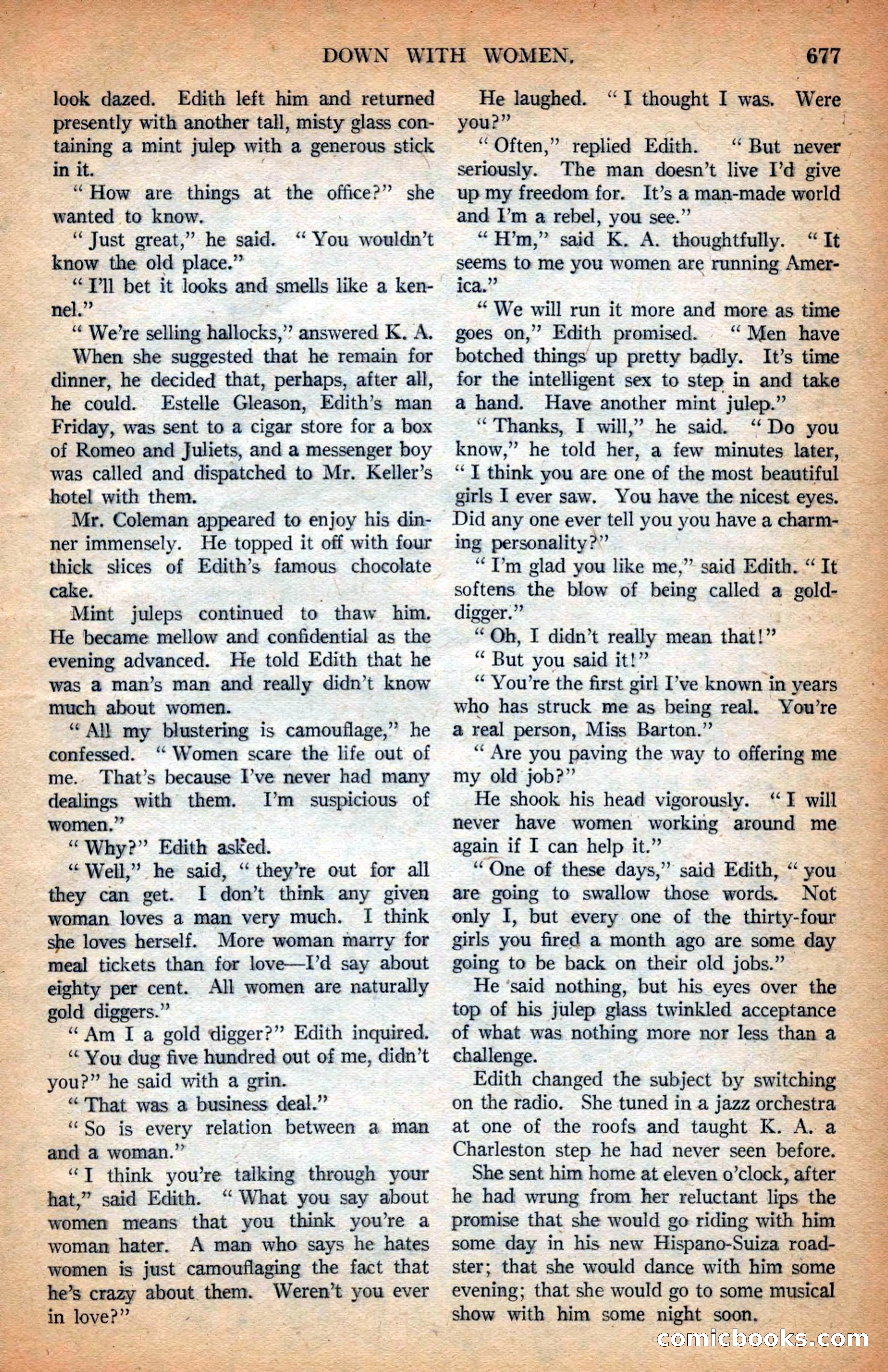 Argosy All-Story Weekly — page 39 of 164