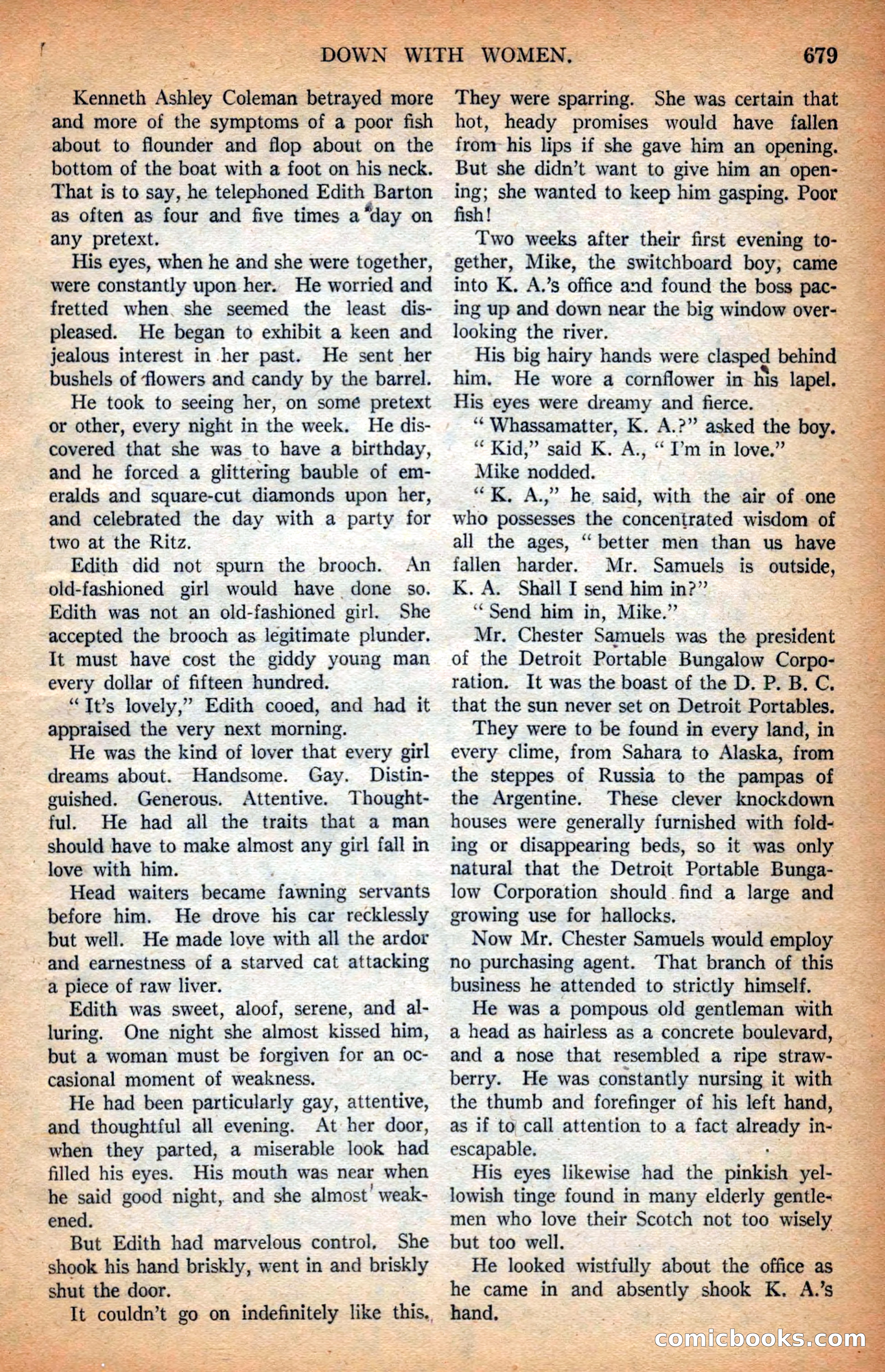 Argosy All-Story Weekly — page 41 of 164